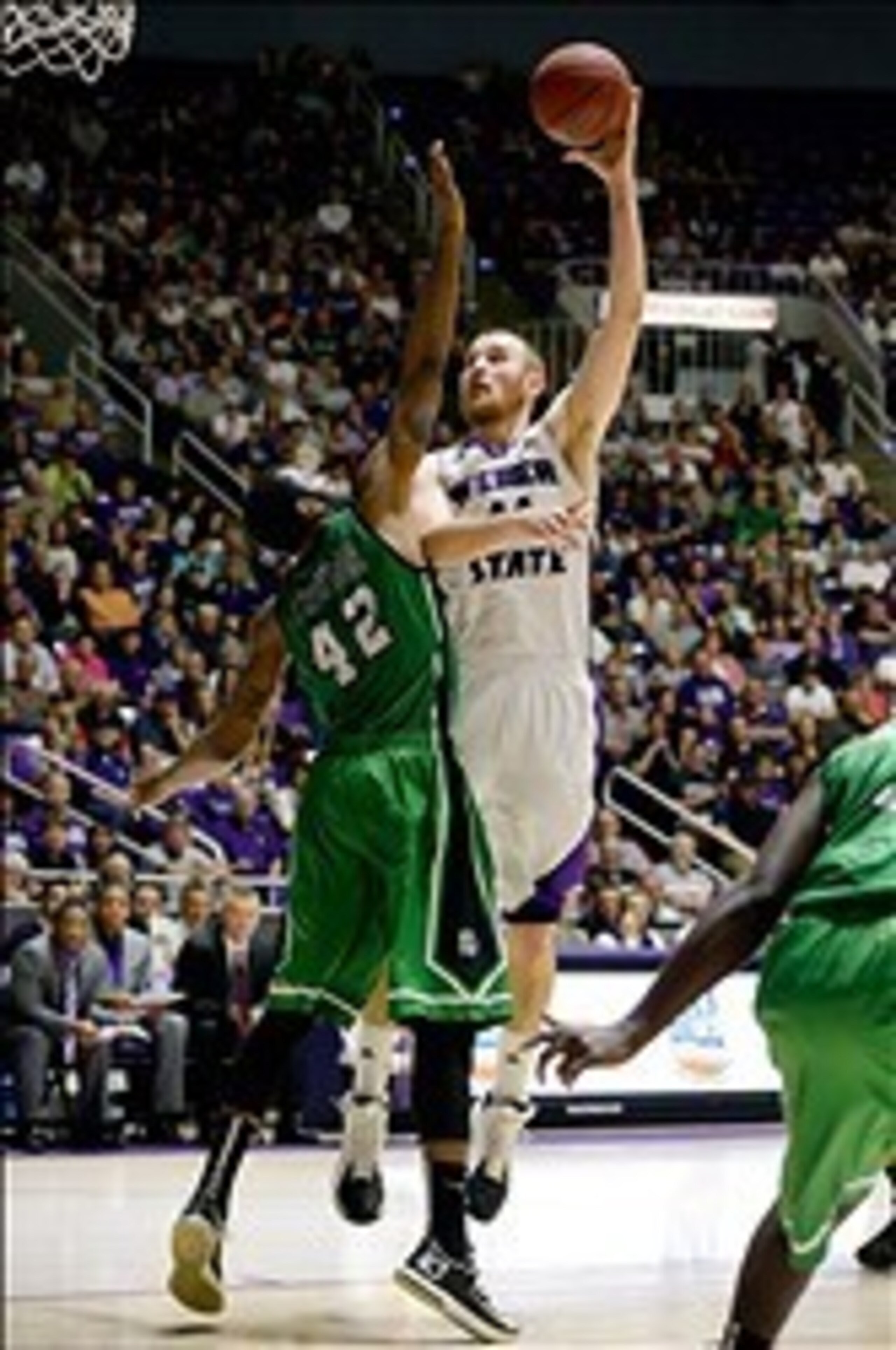 Kyle Tresnak is Weber State's main post presence. Kyle Tresnak is Weber State's main post presence.