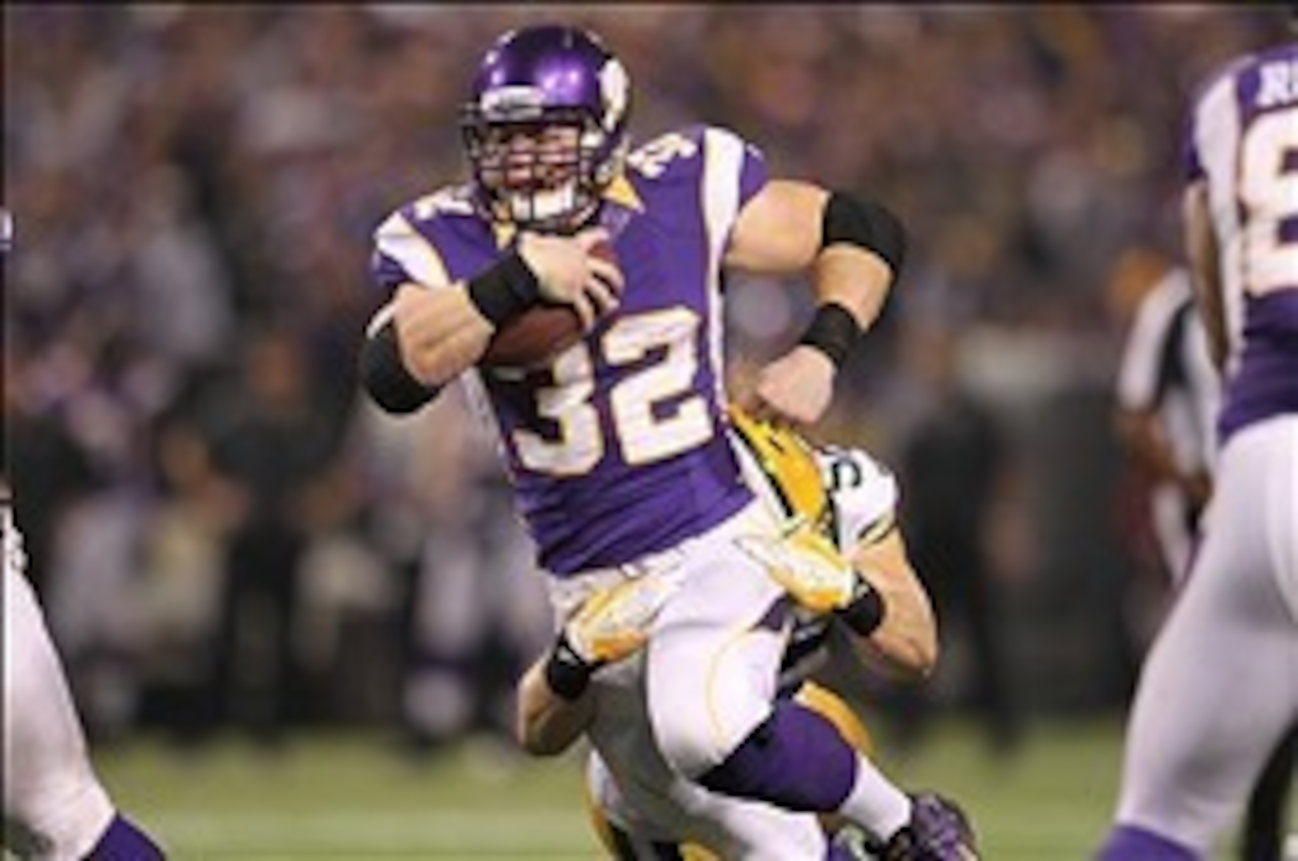 Toby Gerhart will add his own brand of power to the running game.