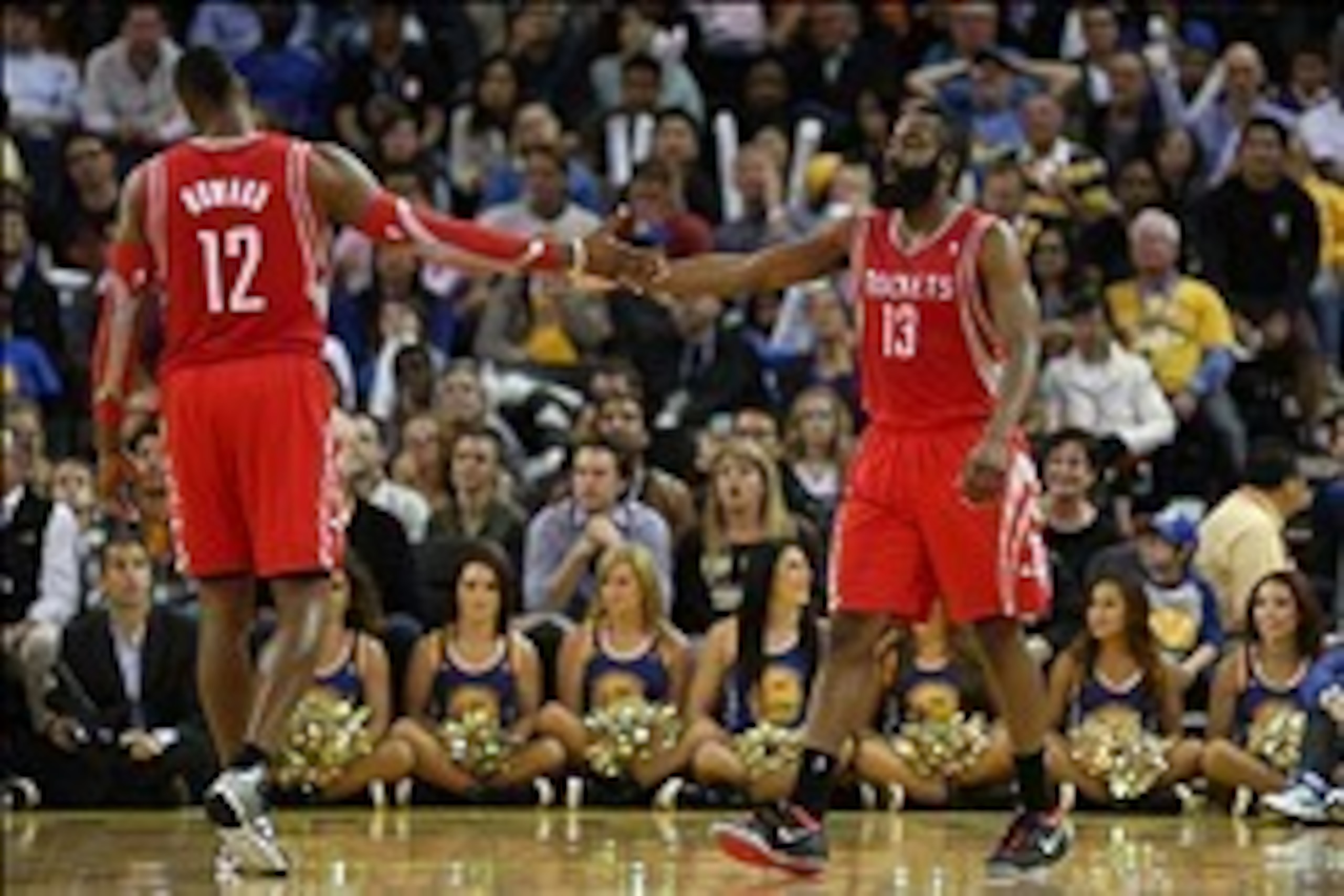 James Harden and Dwight Howard lead the surging Houston Rockets.