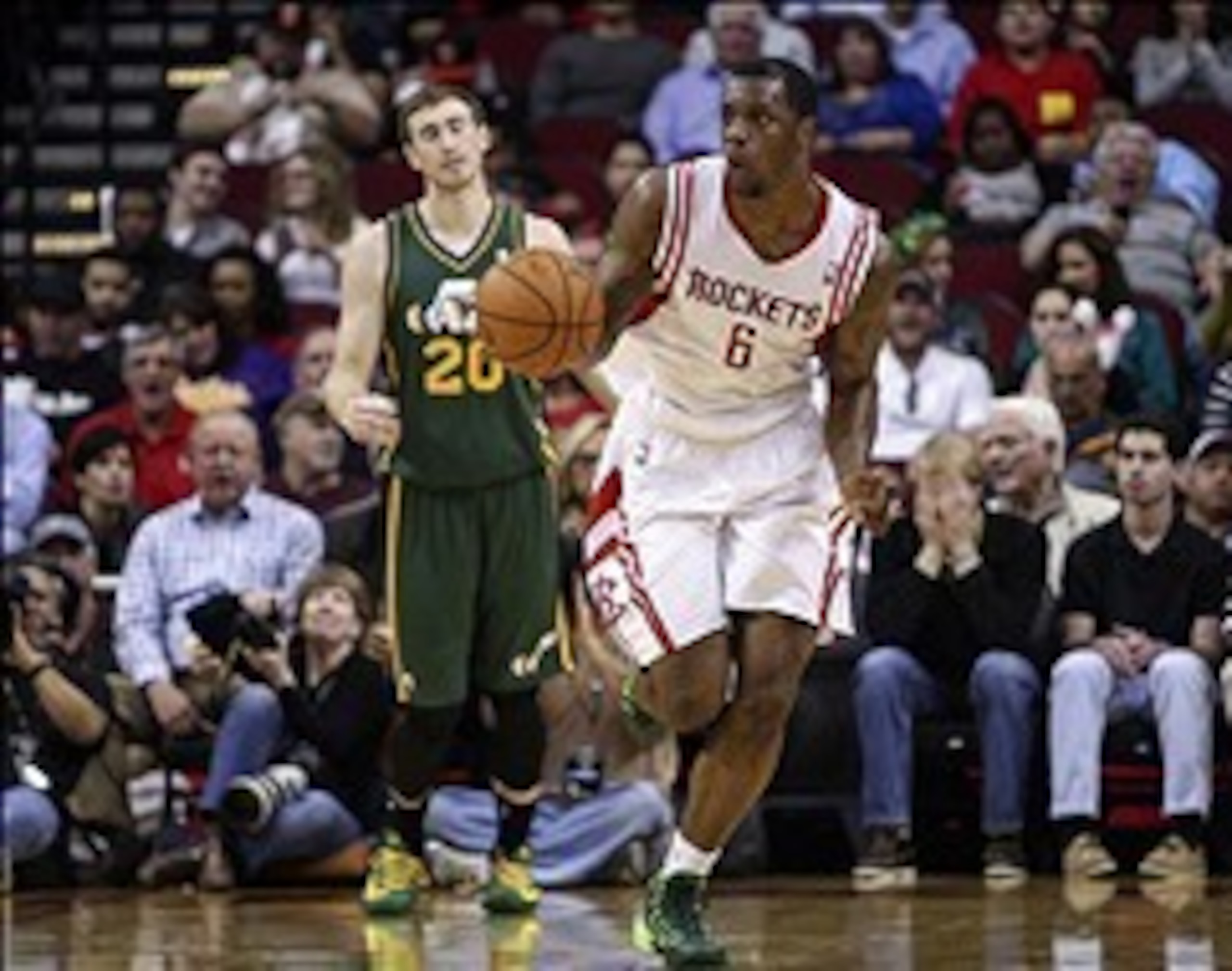 Jones has had a terrific sophomore season for the Rockets.