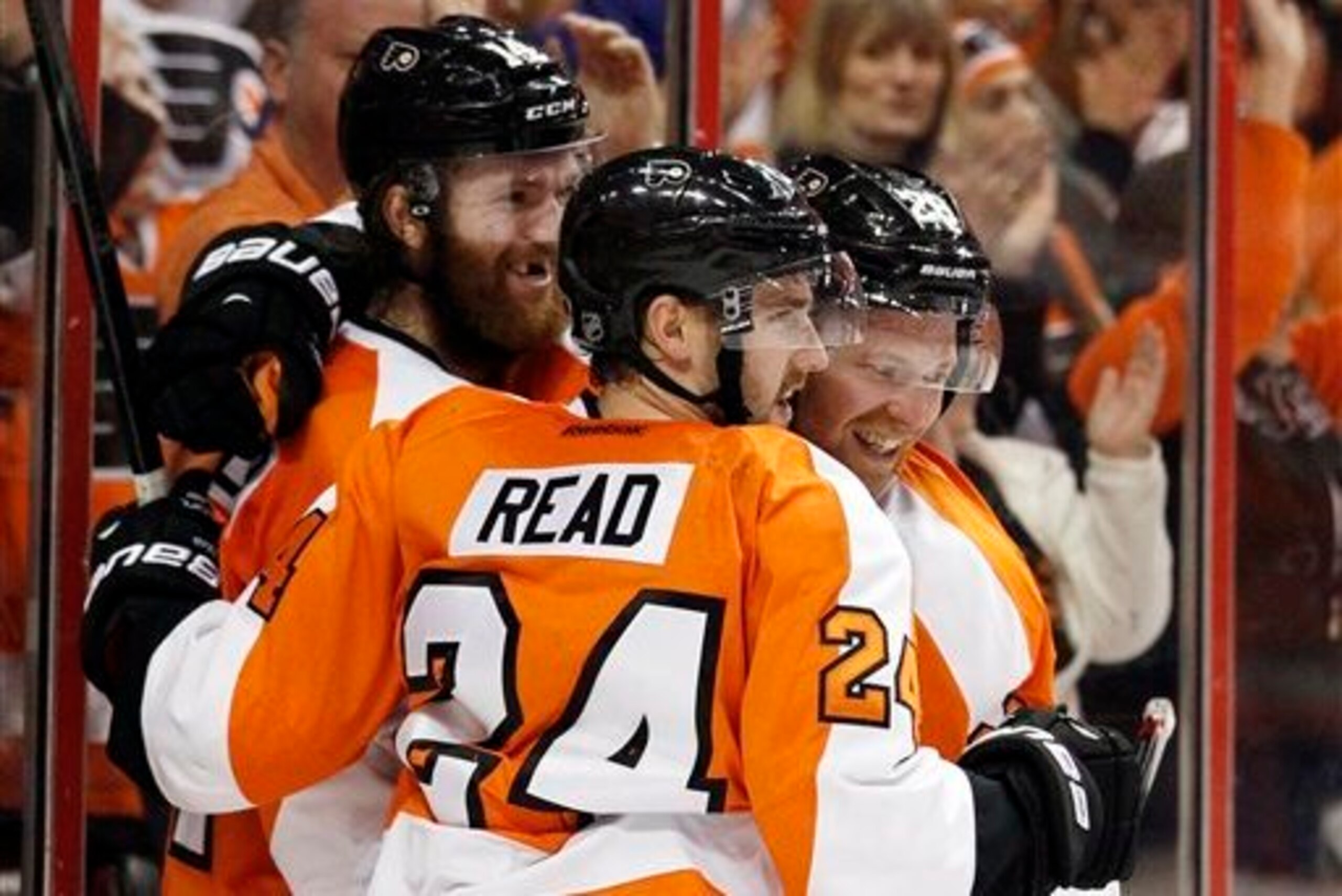 The Philadelphia Flyers are in a tight playoff race.
