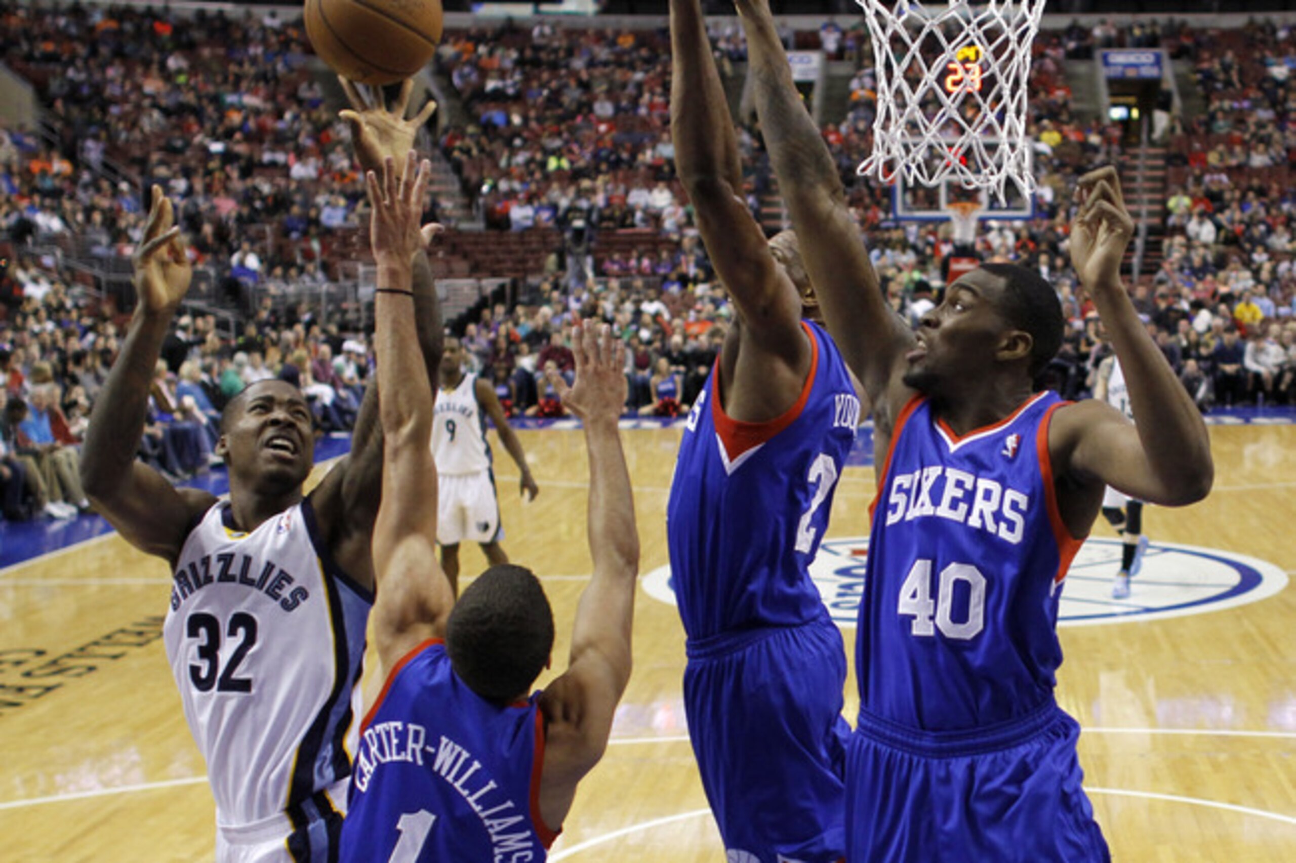 Varnado has given the Sixers some much needed shot-blocking