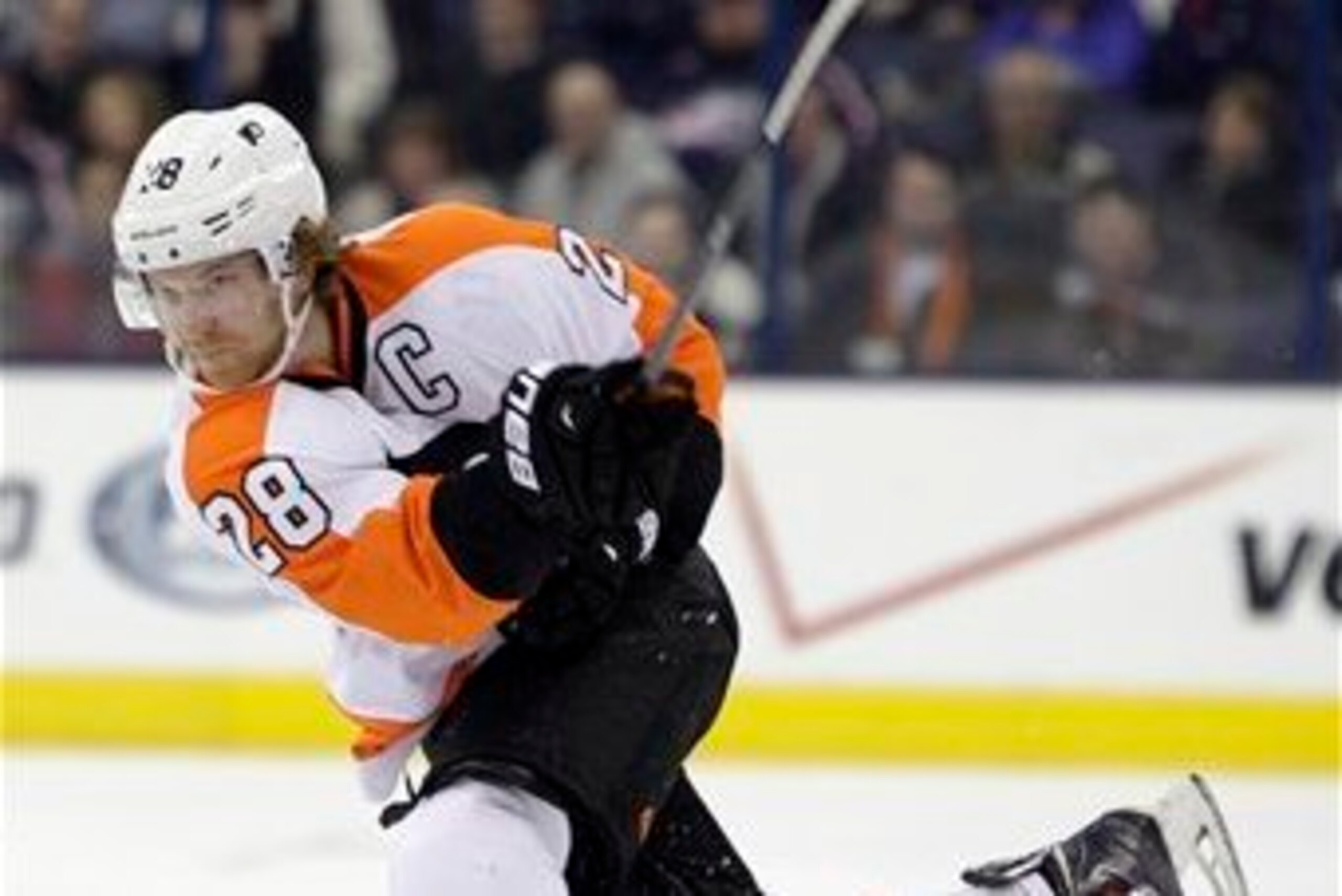 Claude Giroux is the heavy favorite to be MVP of the Flyers this season.