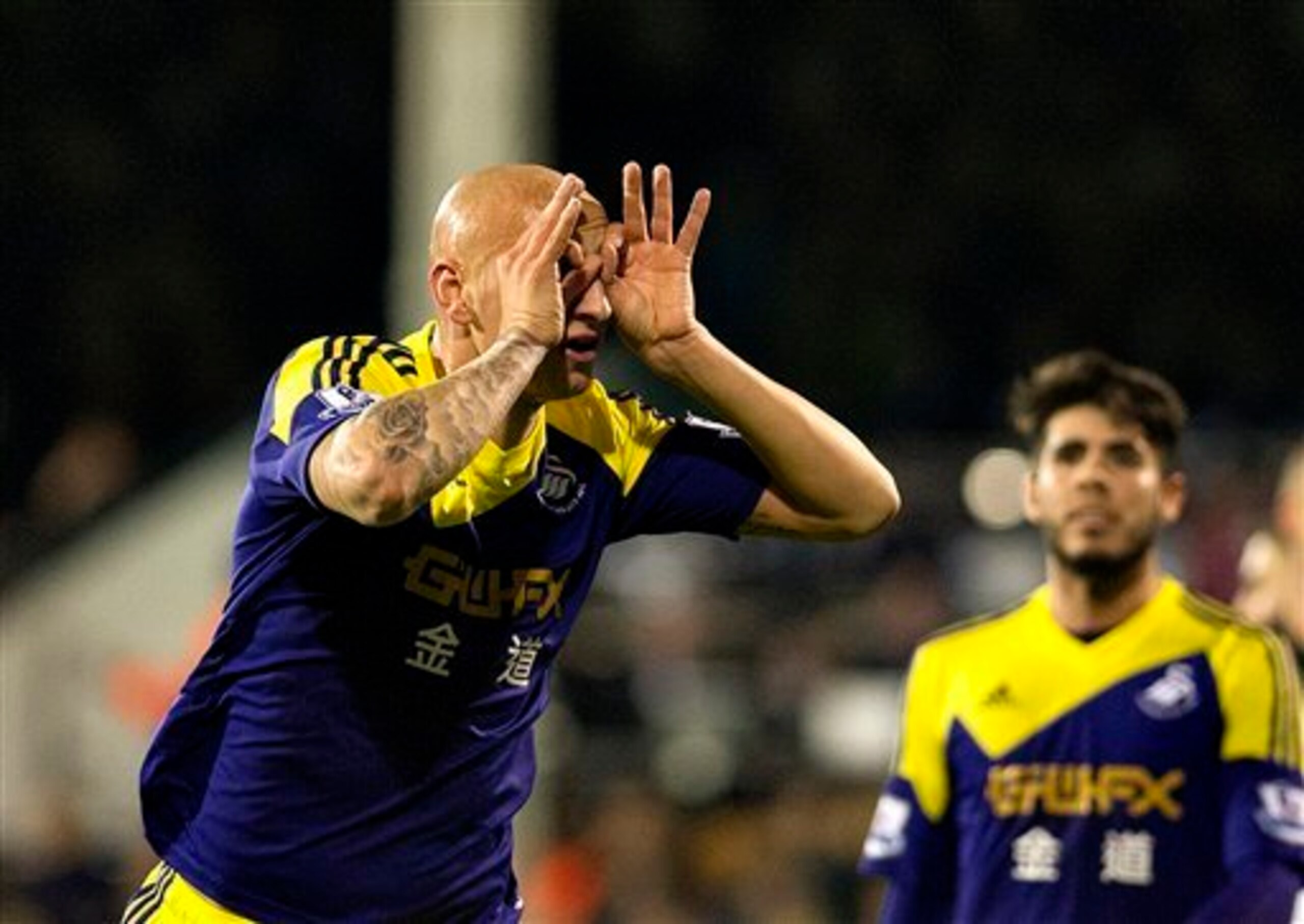Swansea City's Jonjo Shelvey has impressed since making the move to Wales from Liverpool this summer.