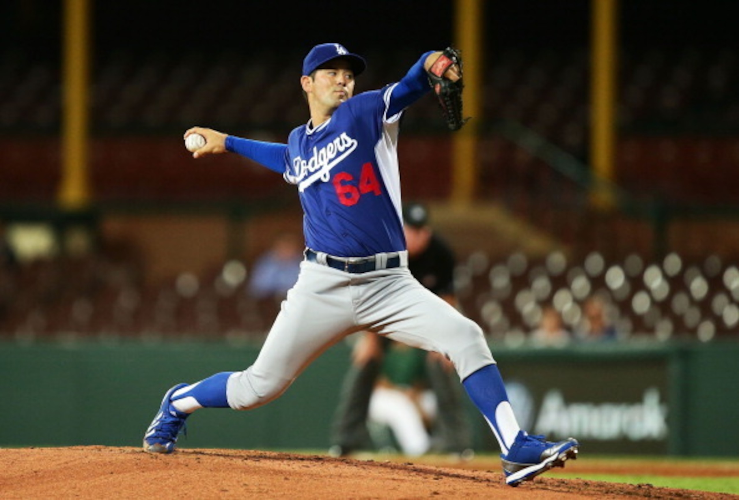 Prospect Zach Lee started for the Dodgers on Thursday against Team Australia, but he isn't expected to open the year in the major leagues.