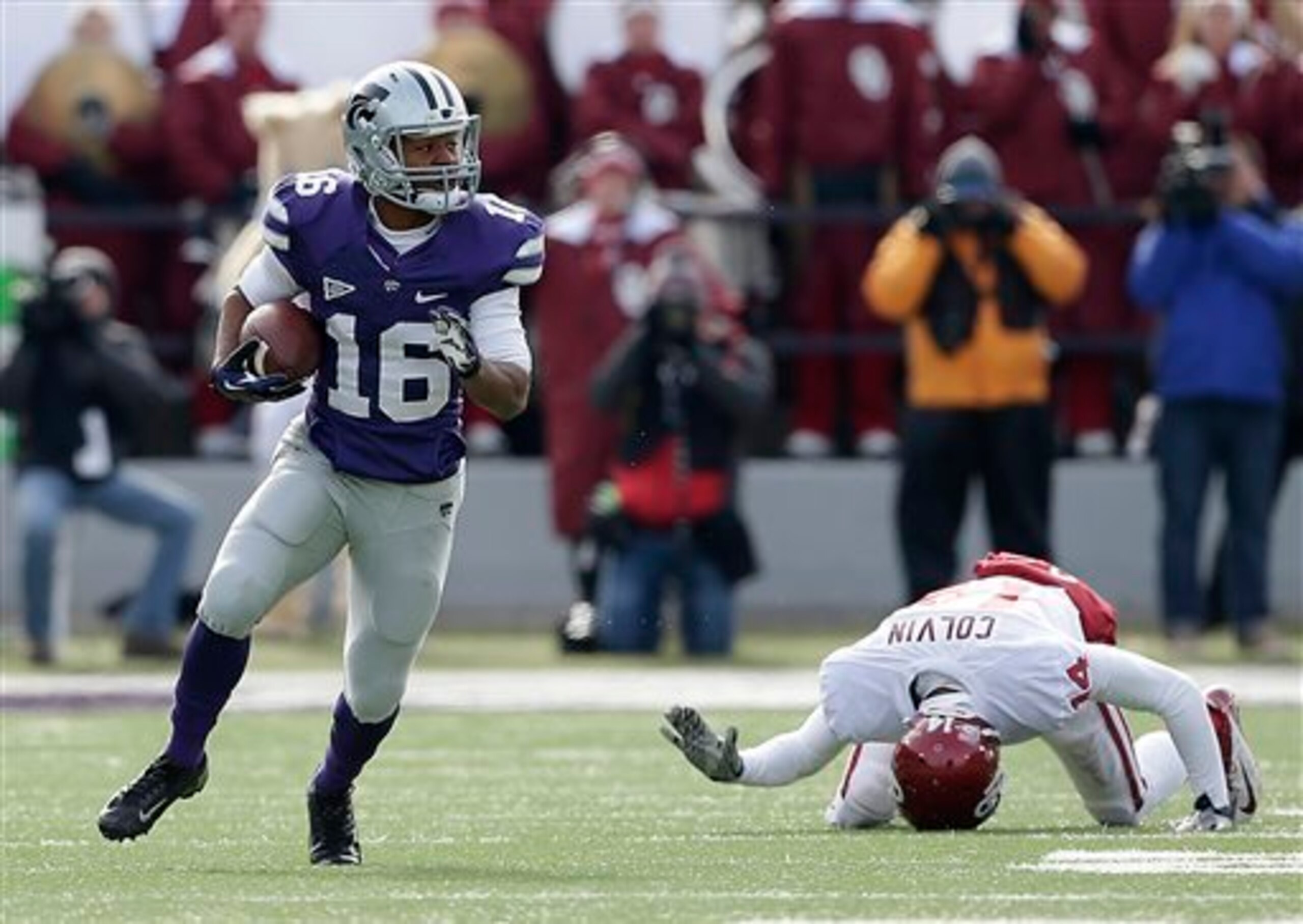 Kansas State WR Tyler Lockett Kansas State WR Tyler Lockett