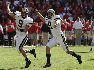 Bryant Hahnfeldt's foot is one Vandy fans will never forget.