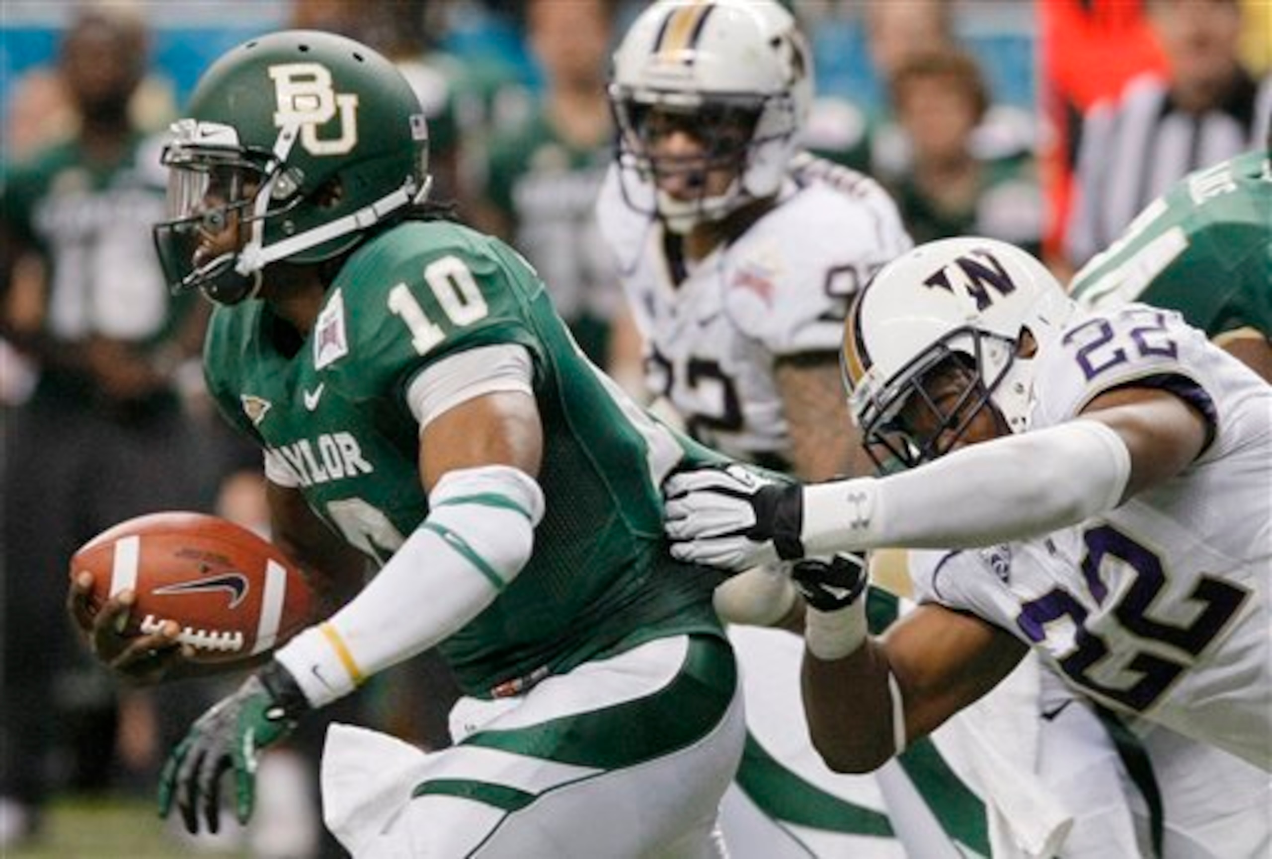 Baylor and Robert Griffin III had a wild night in the 2011 Alamo Bowl.