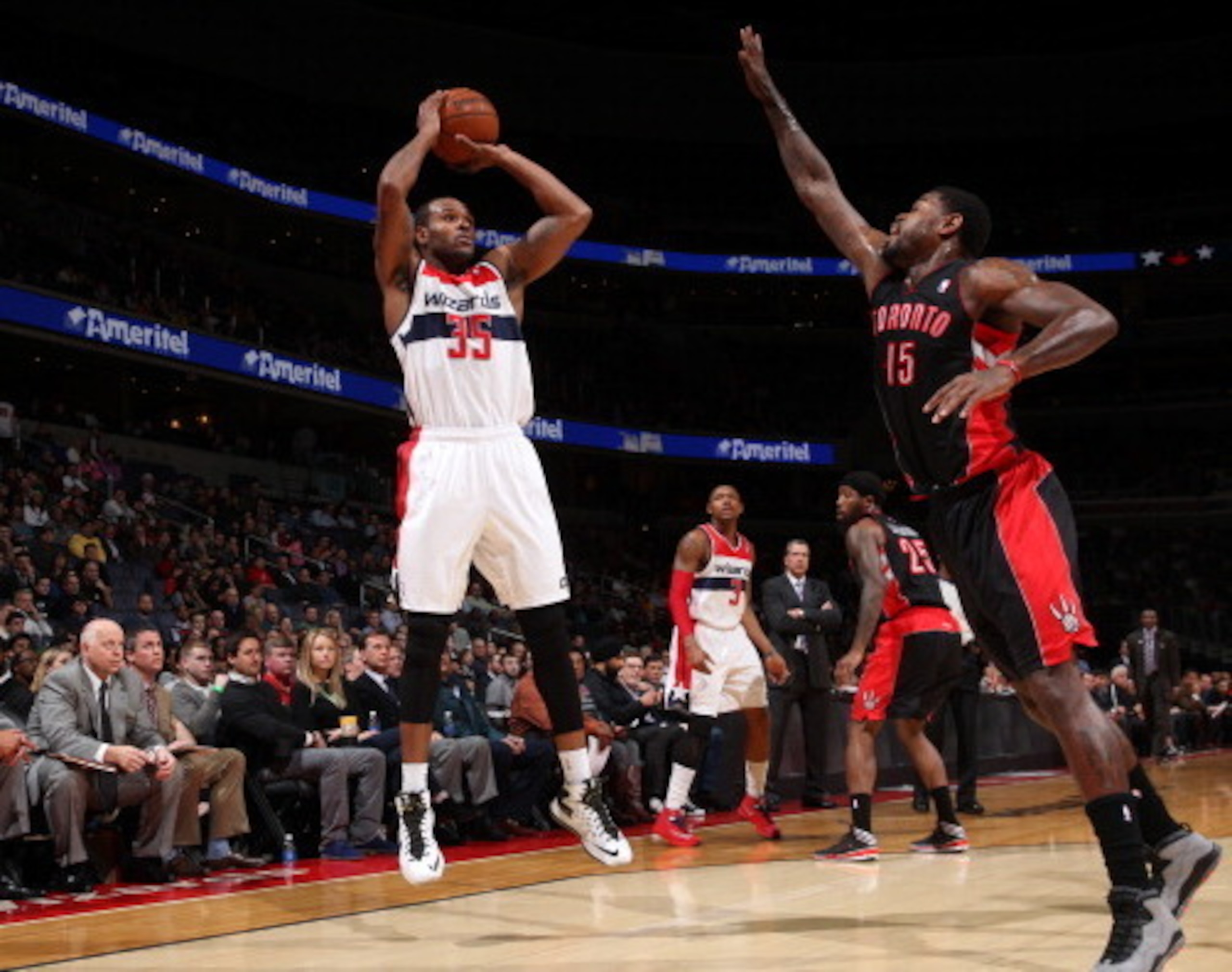 Trevor Booker's minutes have been cut short with the emergence of Drew Gooden and Al Harrington, but he is still being a productive bench player.