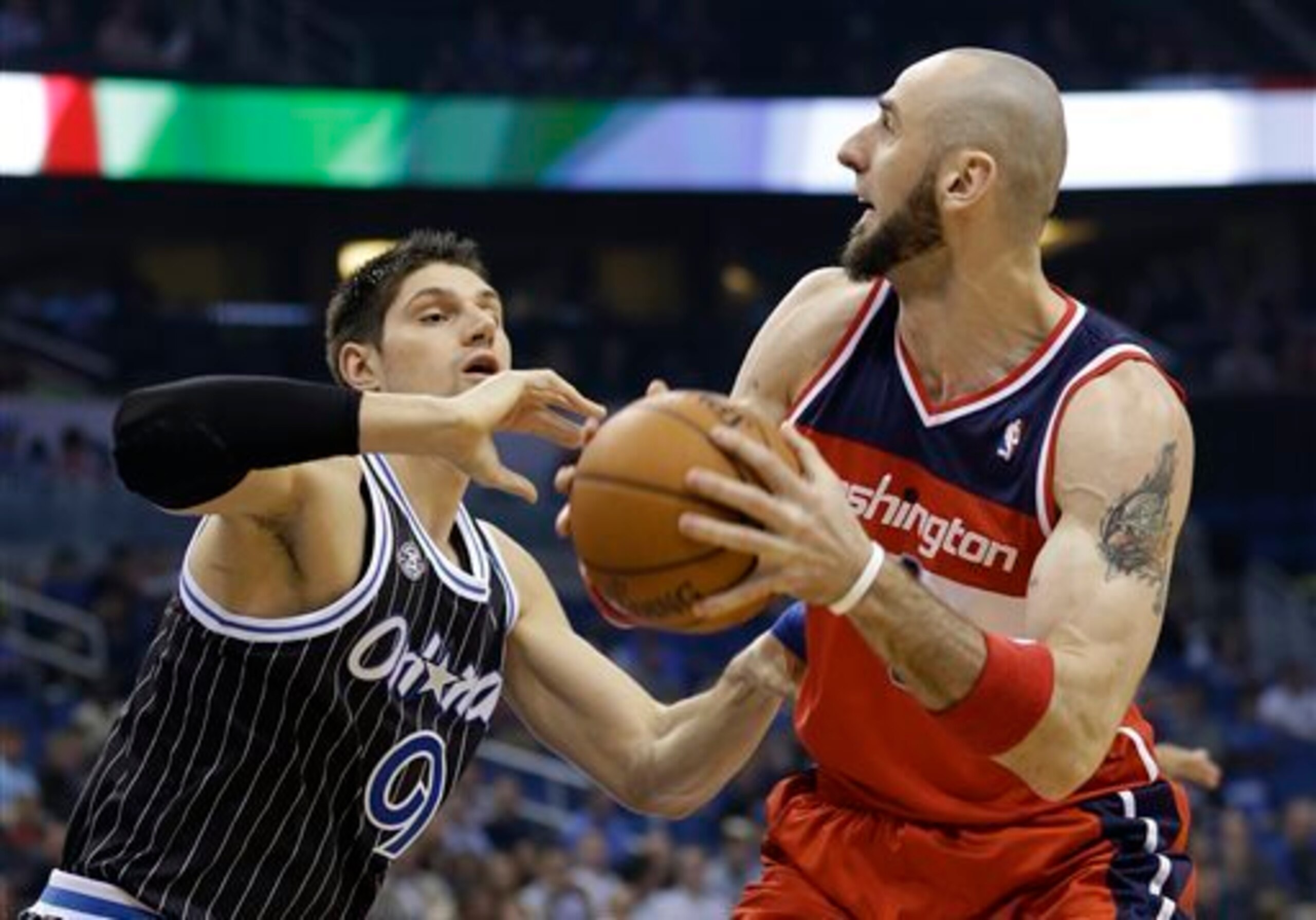 Center Marcin Gortat hasn't been as prevalent after the addition of Drew Gooden, but he has been a staple of the lineup this season and one of the best defenders.