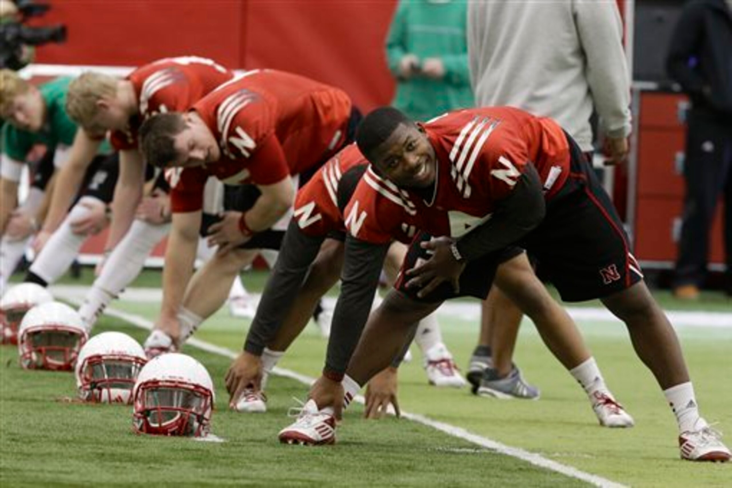 Nebraska's players will wrap up offseason workouts on April 12 with the annual spring game.