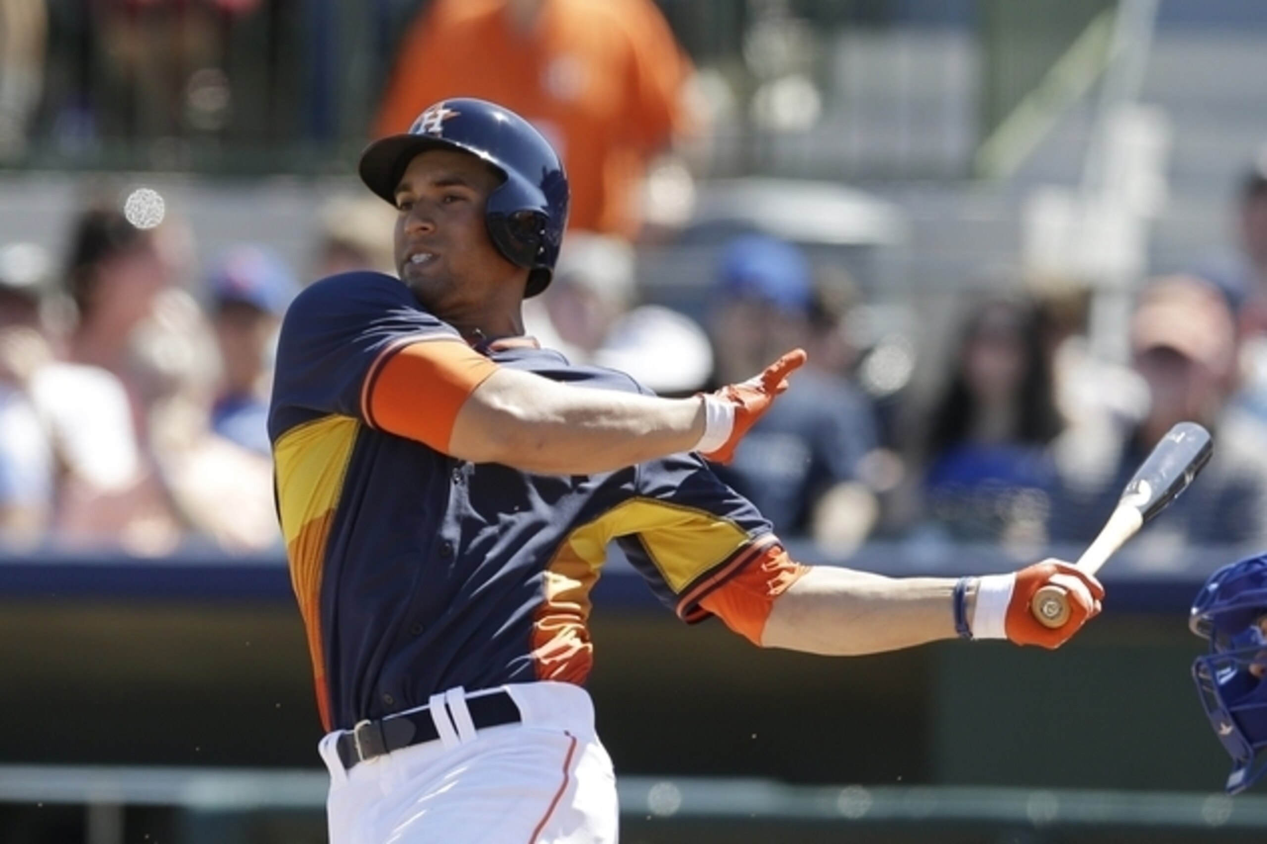 George Springer will start the 2014 season in Triple-A, but he won't be there long.