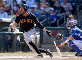 Hunter Pence played in all 162 games for the Giants in 2013.
