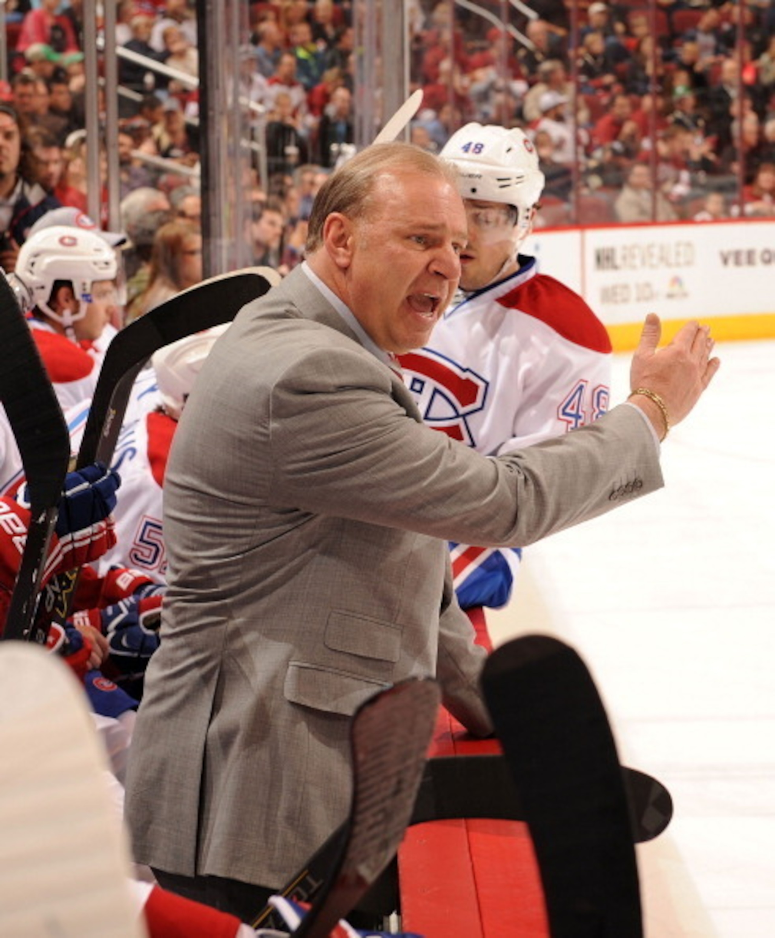 Montreal Canadiens head coach Michel Therrien.