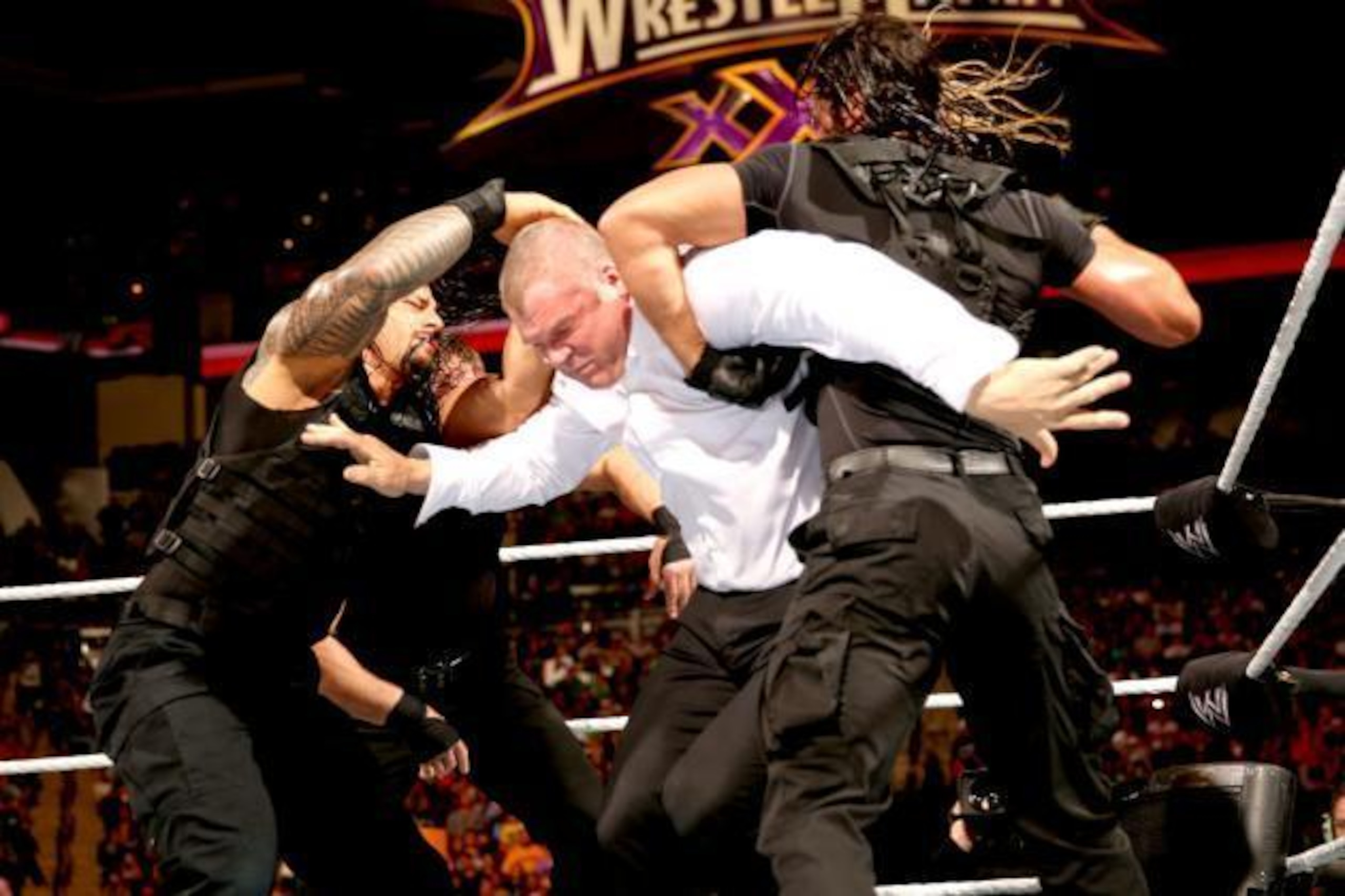 Kane Shield-bashed!