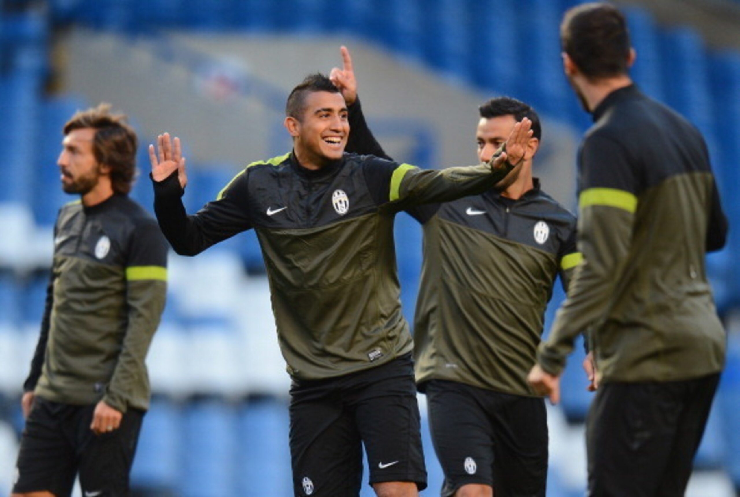 Vidal, shown here in training in 2012, constantly pushes his teammates behind closed doors.