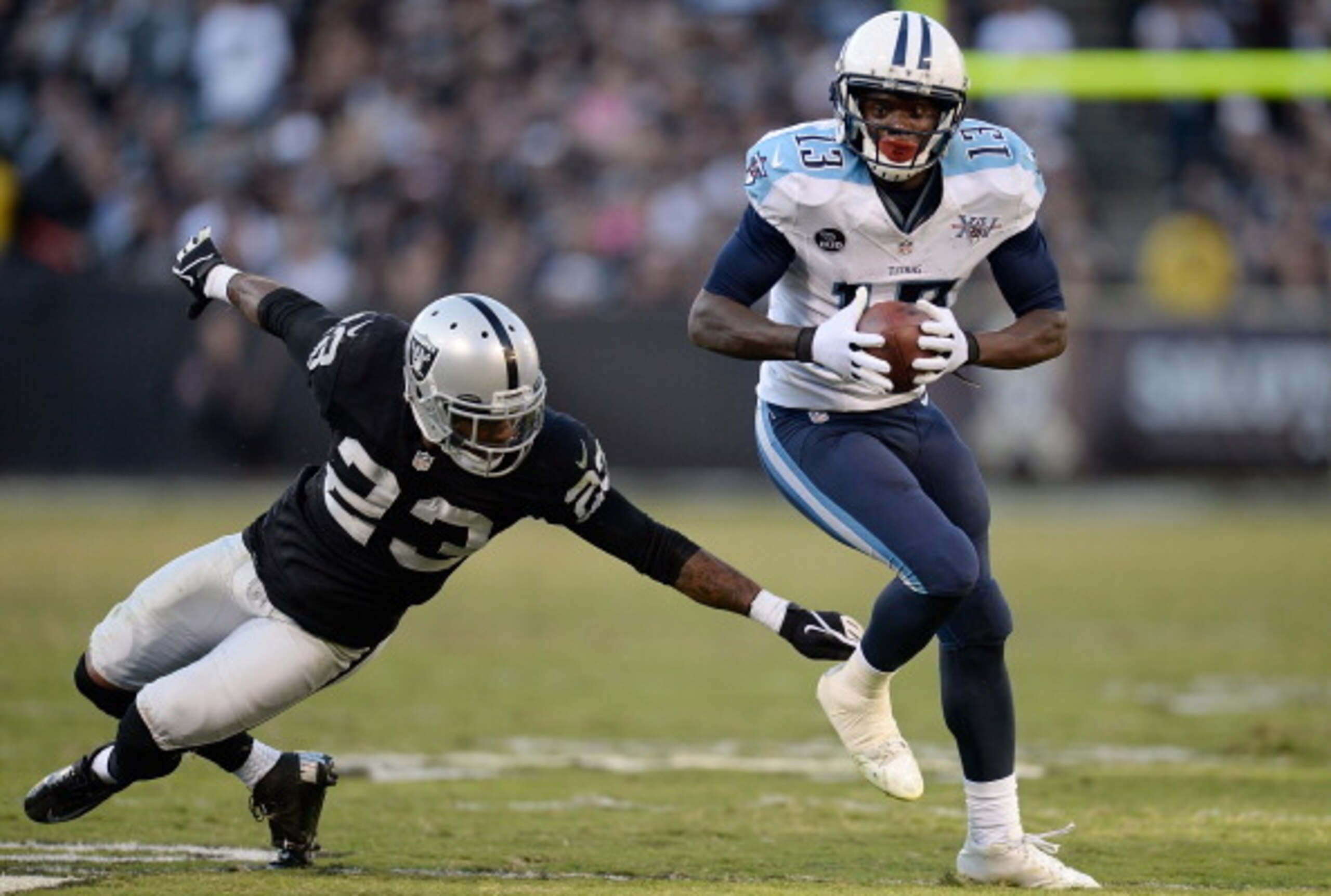 Tracy Porter was a bust in Oakland, so the signing is questionable.