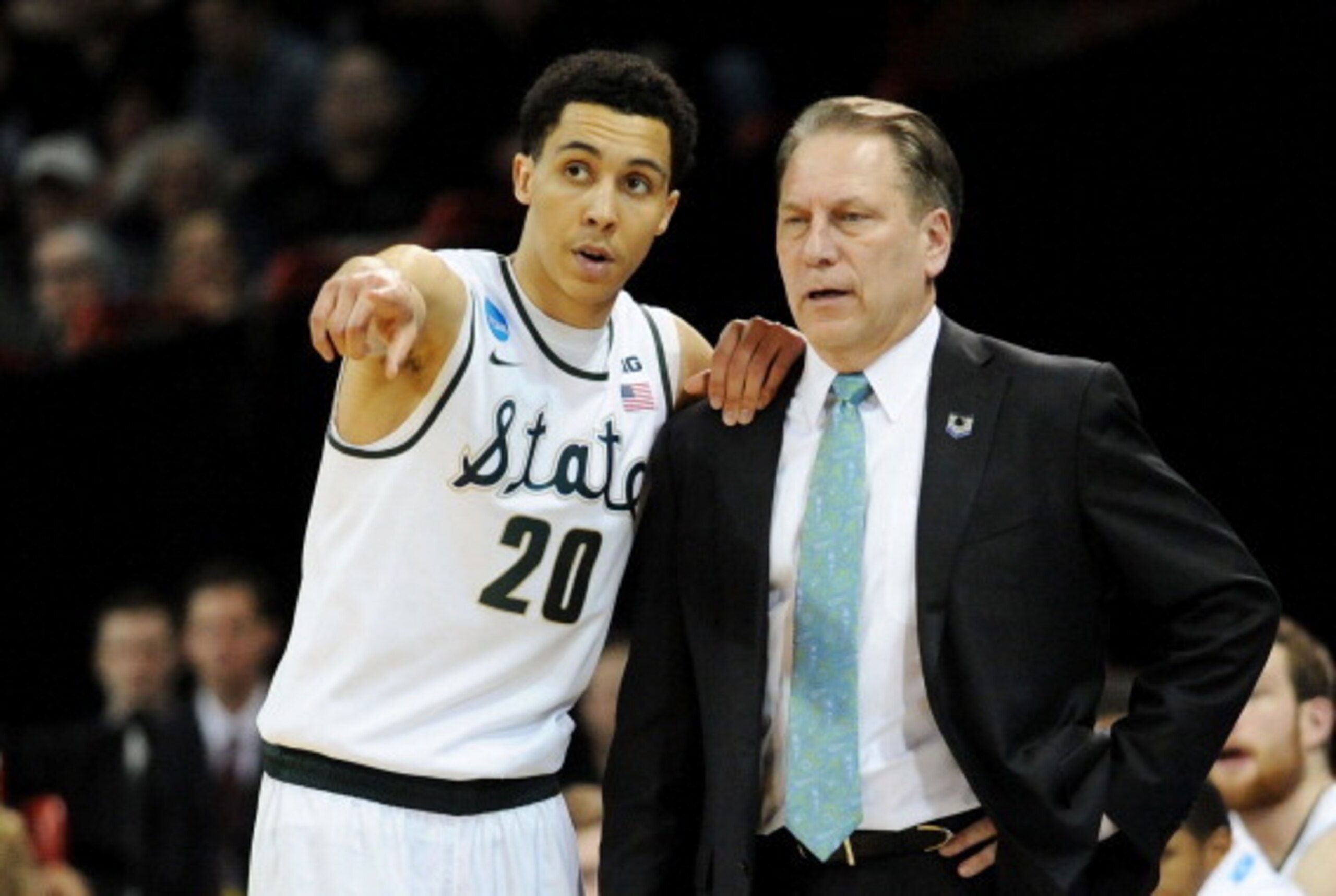 Tom Izzo and his Michigan State players are pointed in the right direction.