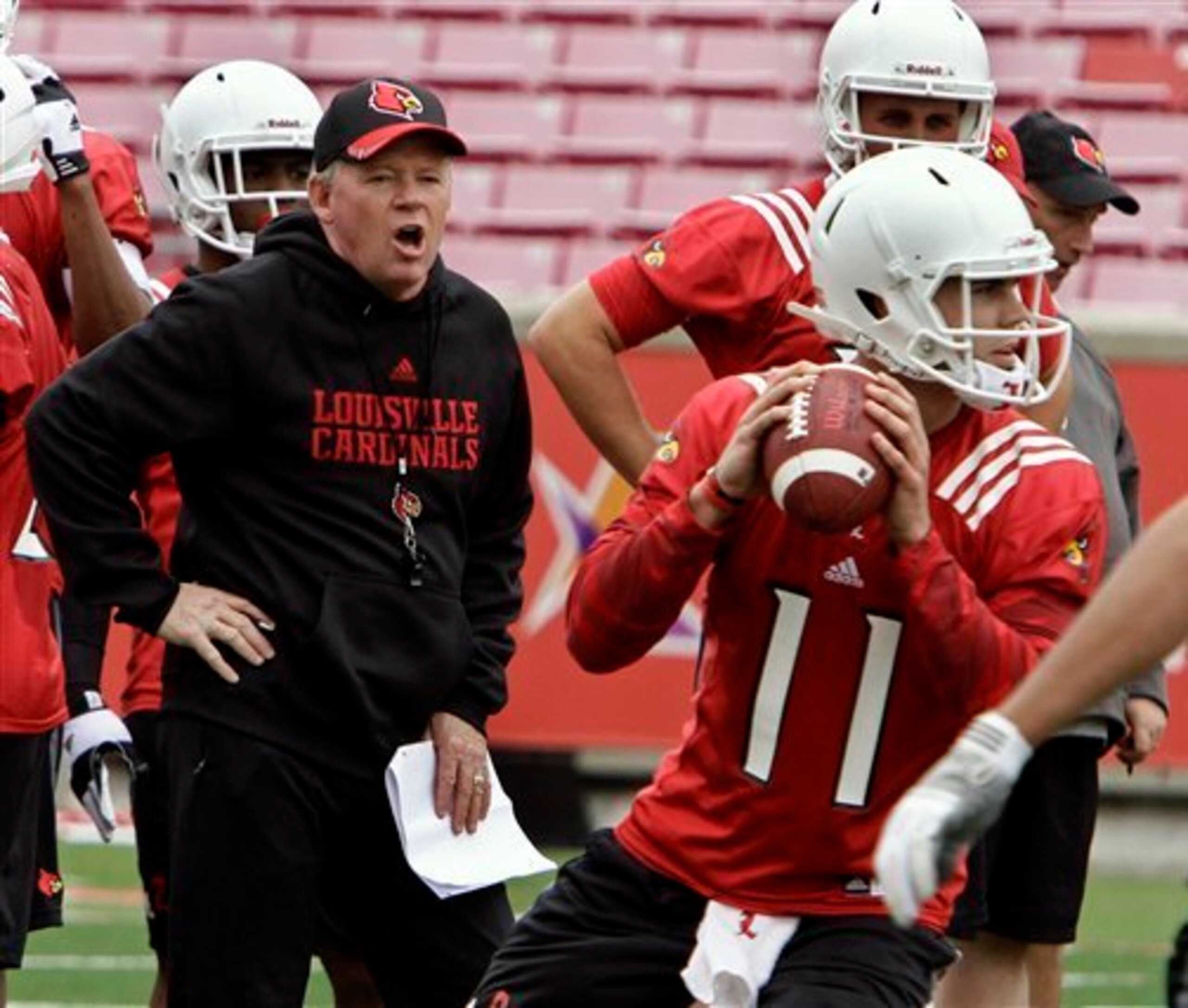 Will Gardner has taken the lead to replace Teddy Bridgewater as Louisville's starting quarterback.