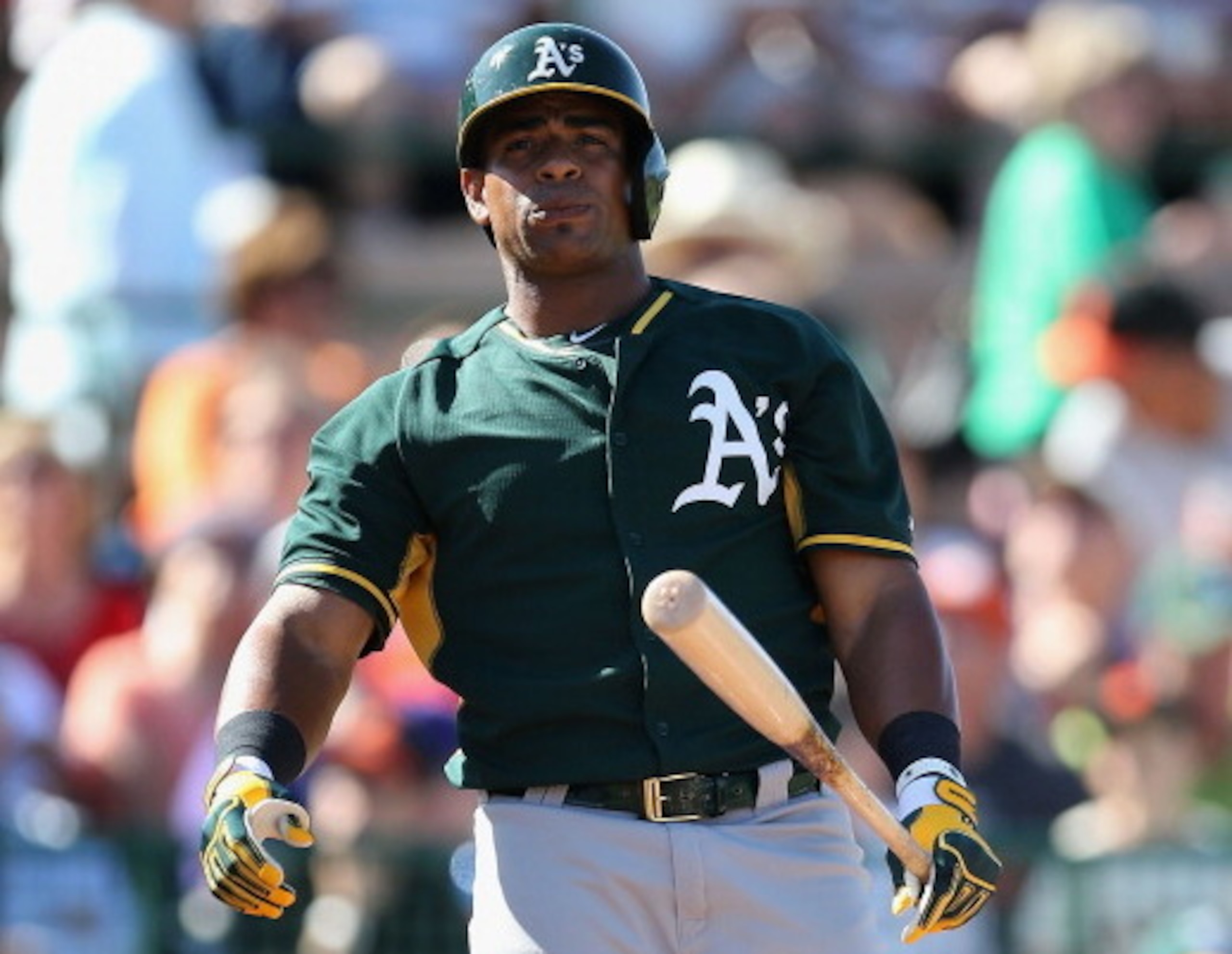 Cespedes has looked lost at the plate, likely due to a new swing. Cespedes has looked lost at the plate, likely due to a new swing.
