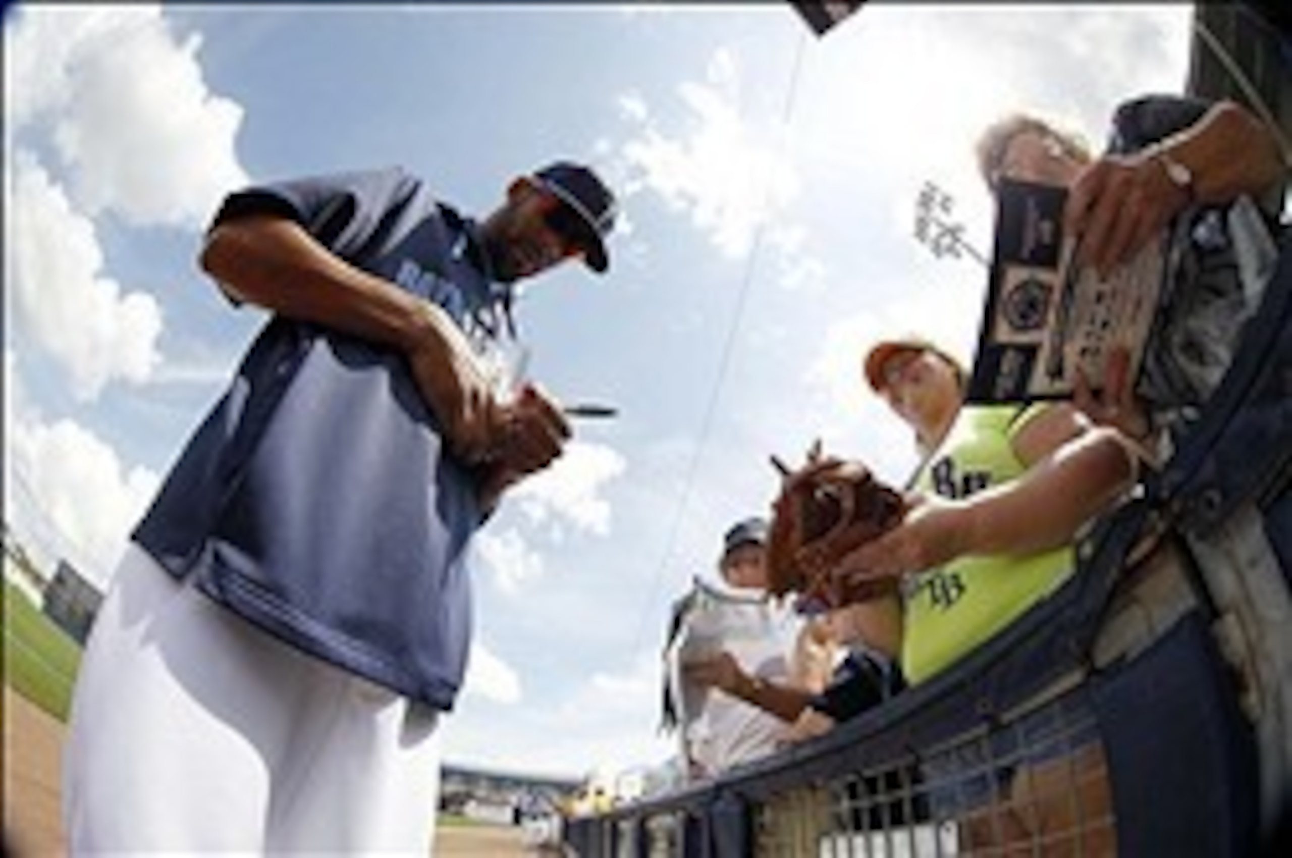 The Rays and their fans are happy to have ace David Price still on the team.