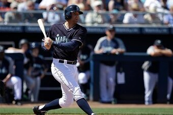 Have you seen what the Mariners' second-year shortstop Brad Miller is doing this spring?