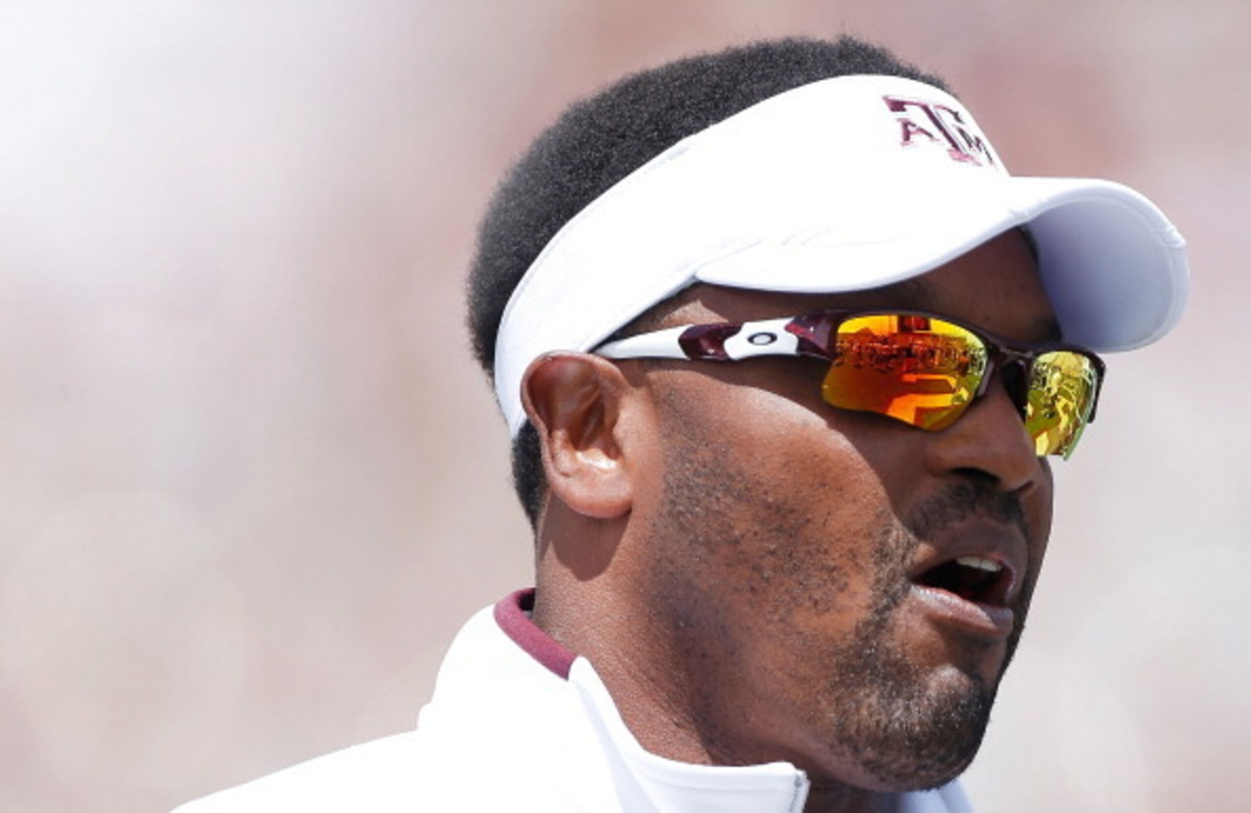 Texas A&M head coach Kevin Sumlin