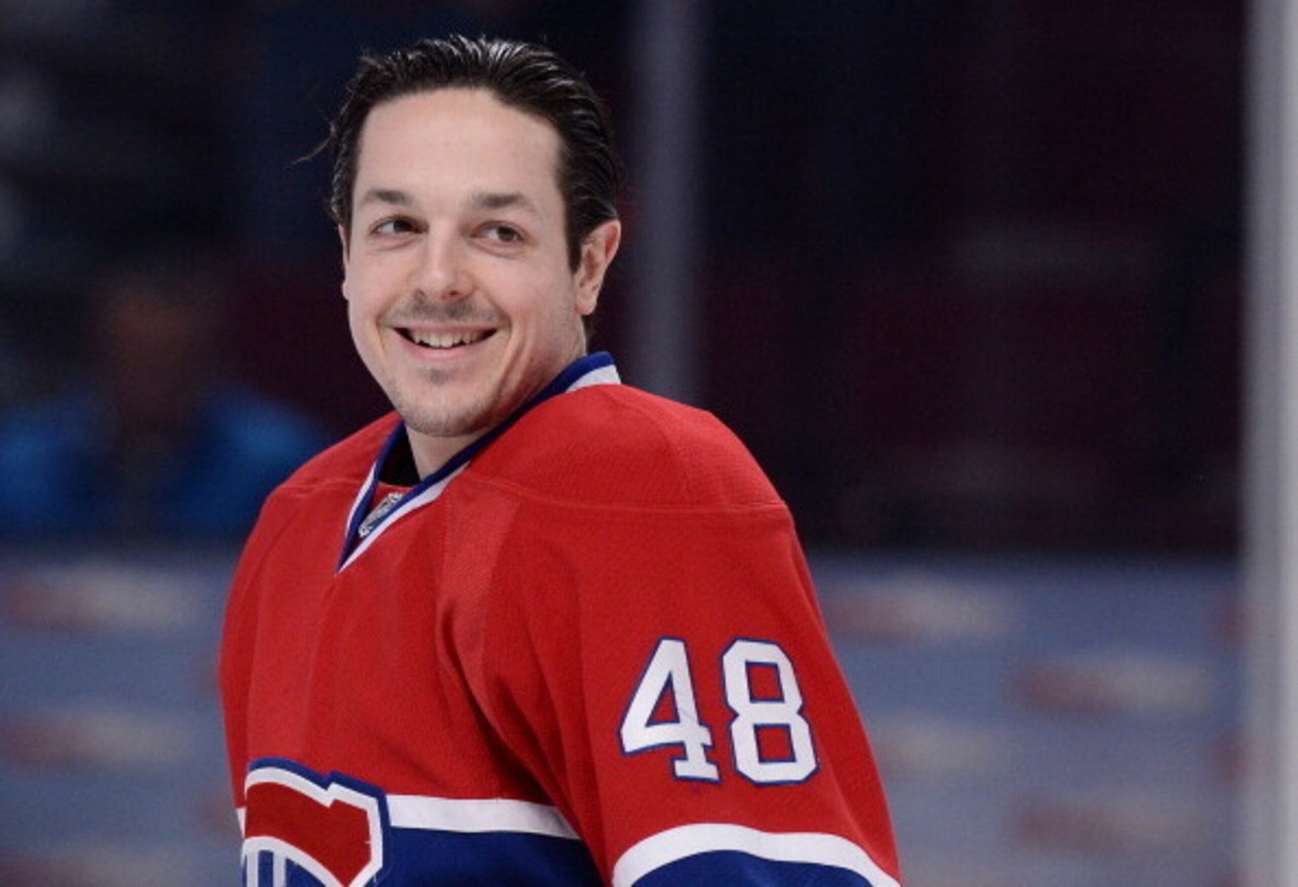 Daniel Briere is all smiles now, but he sure wasn't smiling in December. Daniel Briere is all smiles now, but he sure wasn't smiling in December.