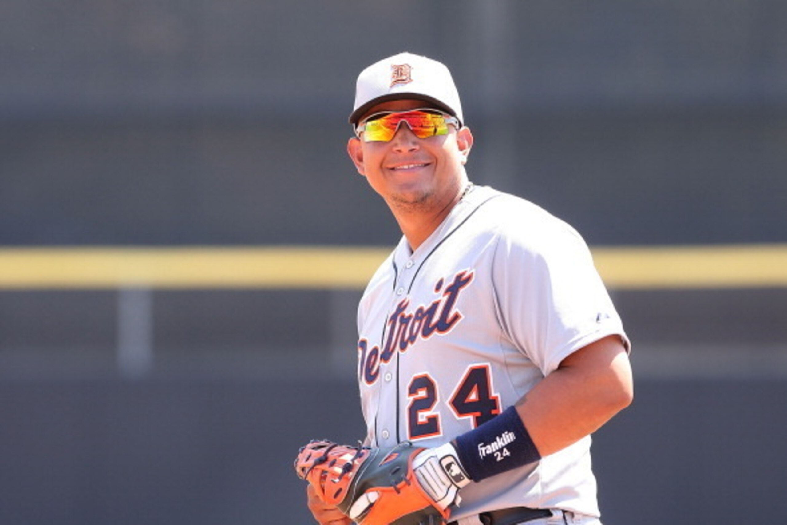 Miguel Cabrera has about 250 million reasons to smile.