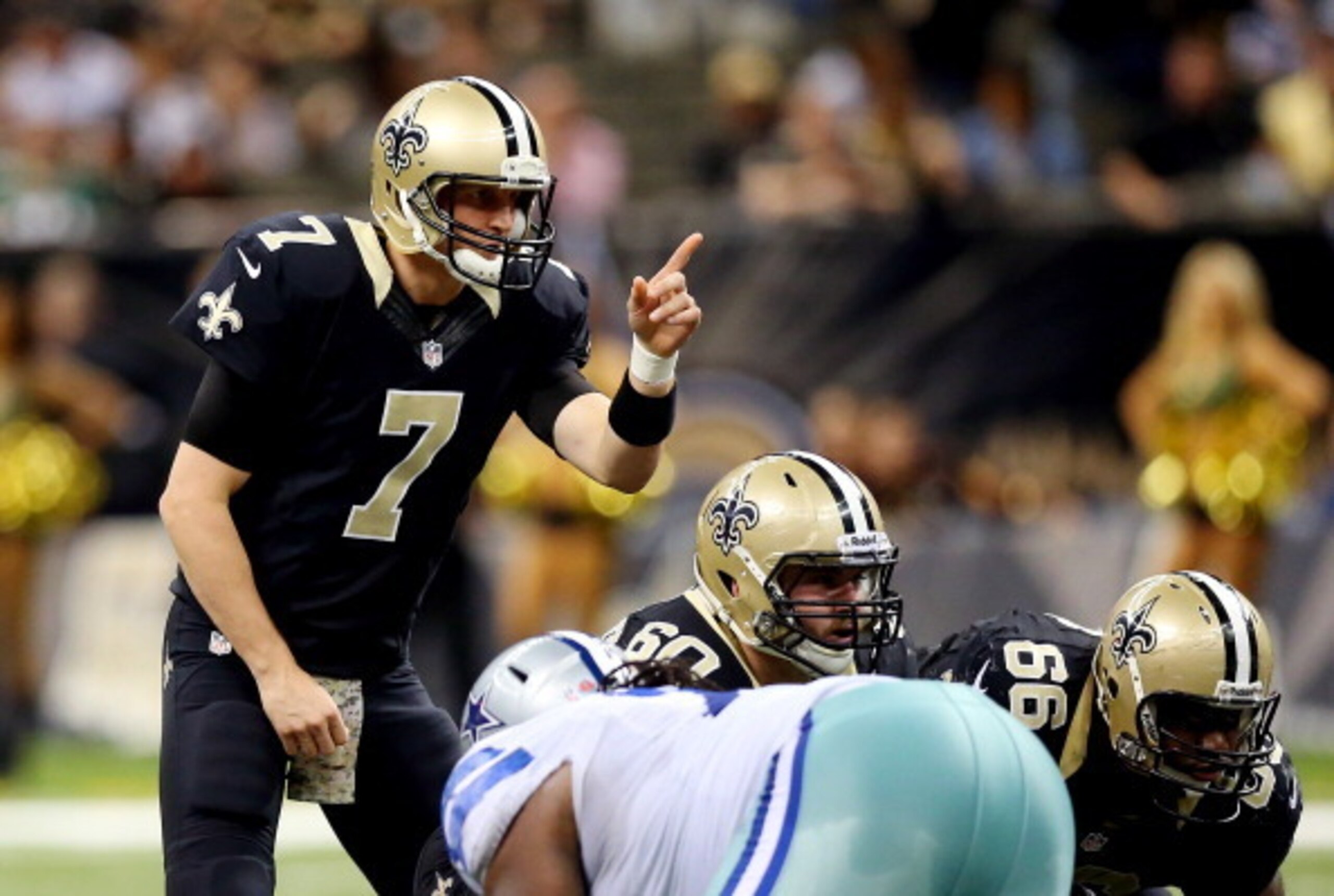 McCown served as Brees' backup in 2013.