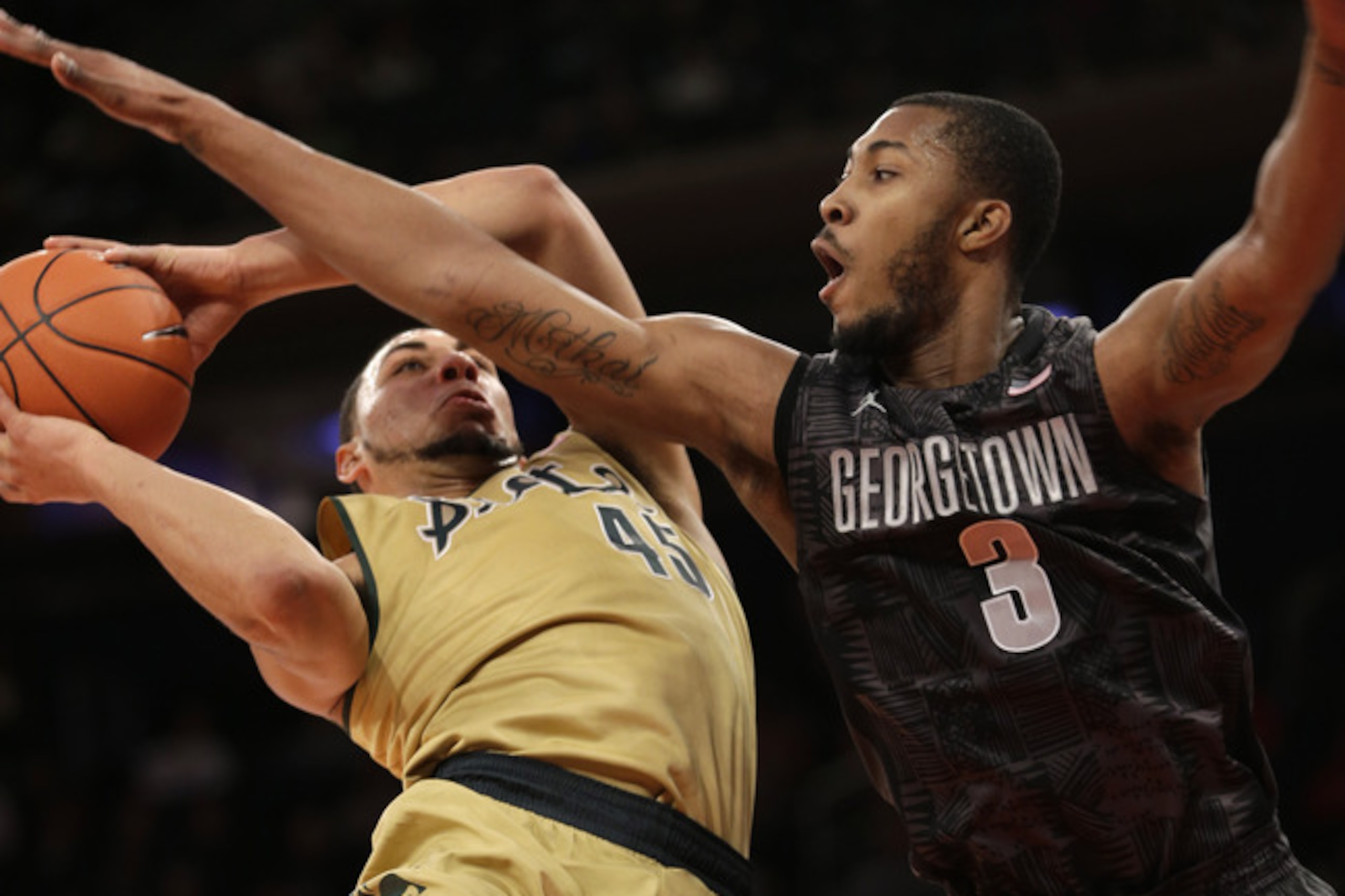The Hoyas had a difficult time not fouling in 2013-2014