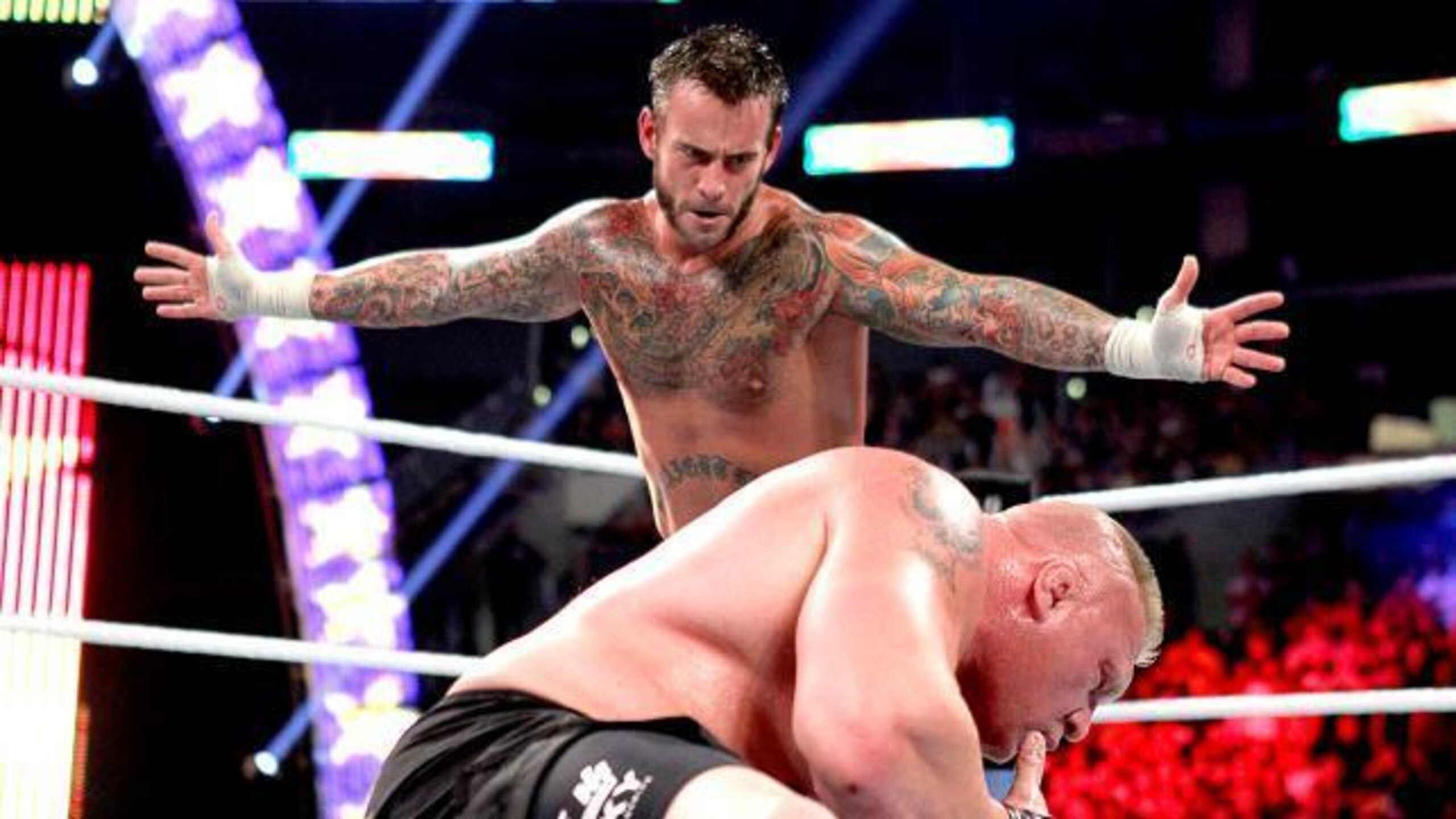 CM Punk vs. Brock Lesnar