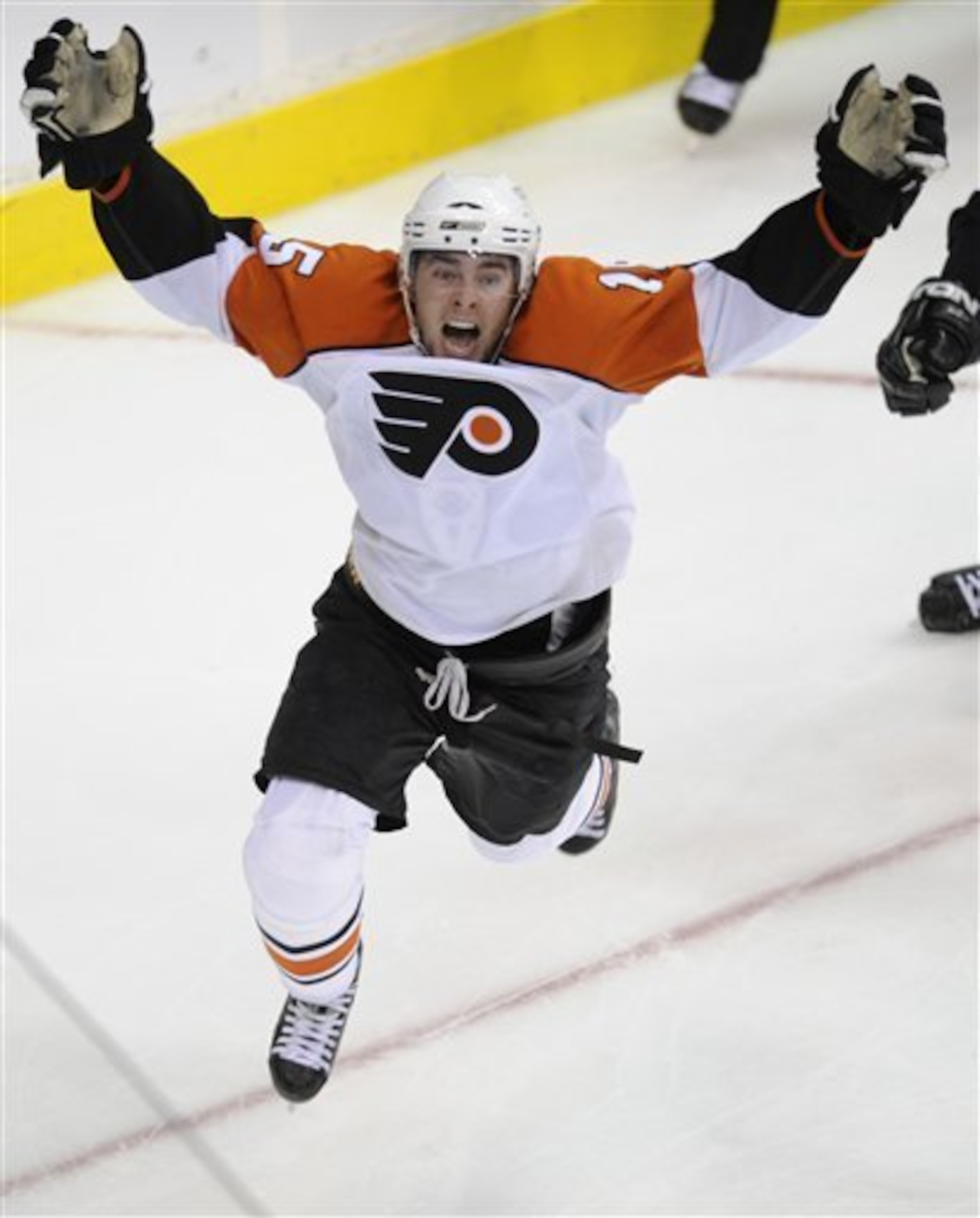The Flyers won Game 7 in overtime against the Capitals.