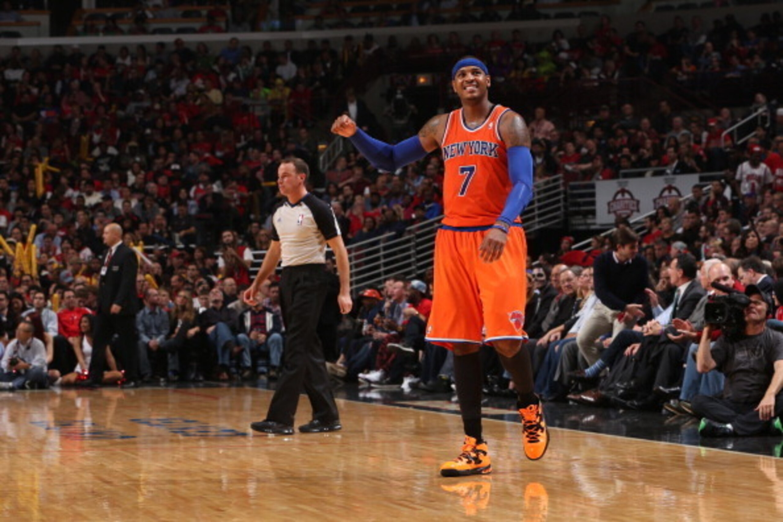 New York Knicks forward Carmelo Anthony