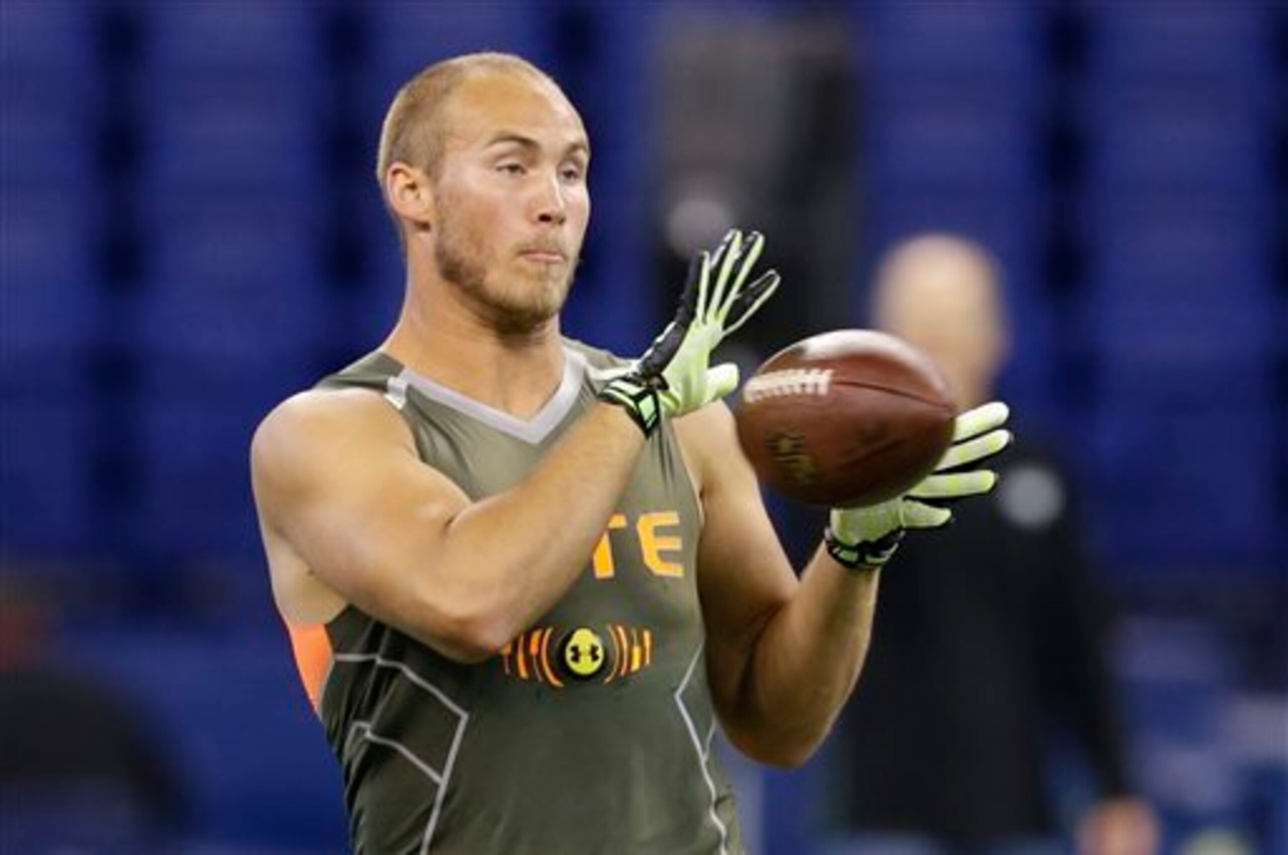 Jacob Pedersen is a useful "Joker" tight end. Jacob Pedersen is a useful "Joker" tight end.