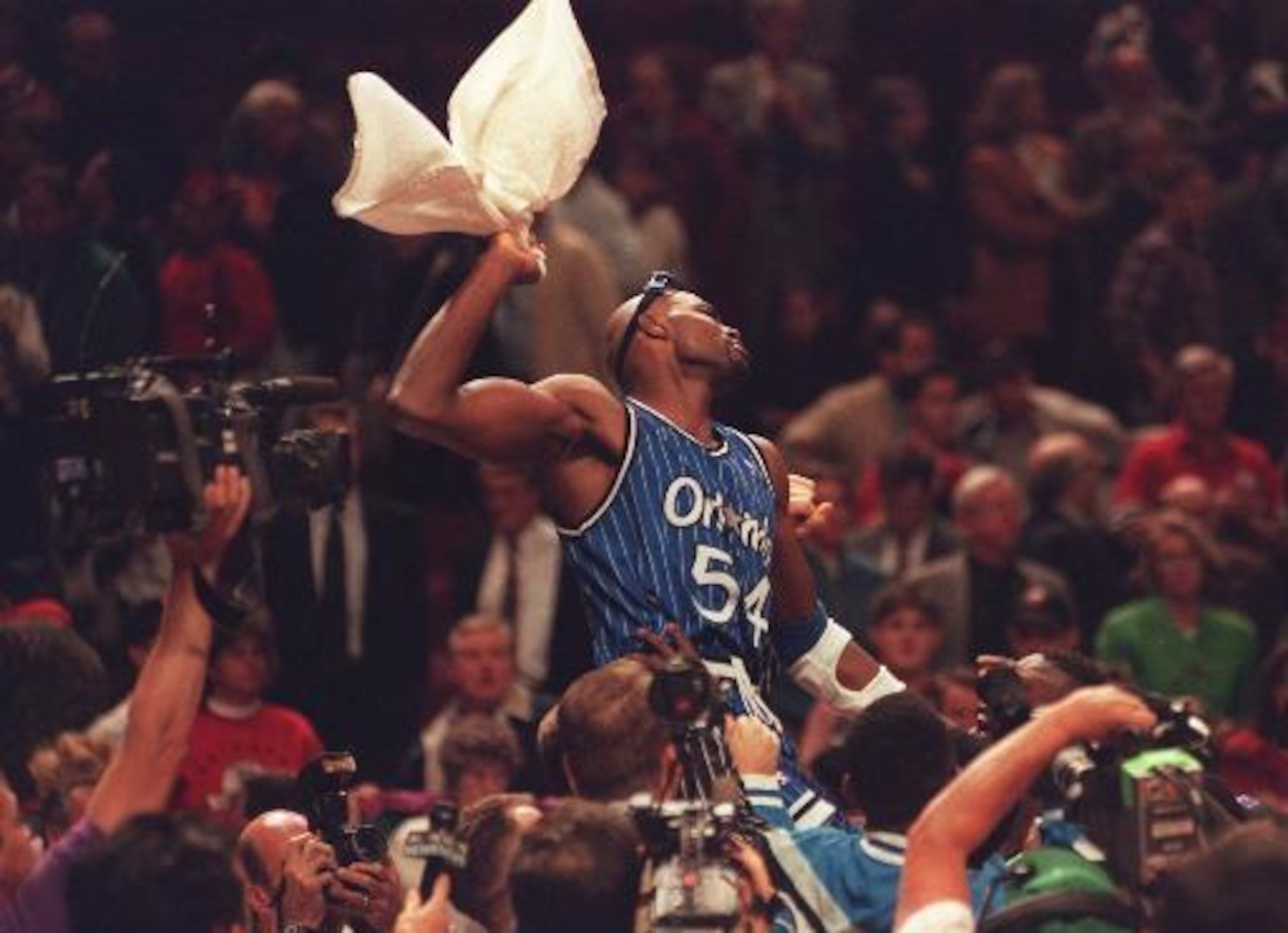 Horace Grant was a main contributor during the Orlando Magic's playoff run in 1995, beating his former team, the Chicago Bulls, on the way.