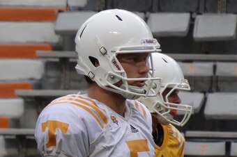 George Bullock is trying to get a leg up on the kicking competition before Aaron Medley arrives on campus.