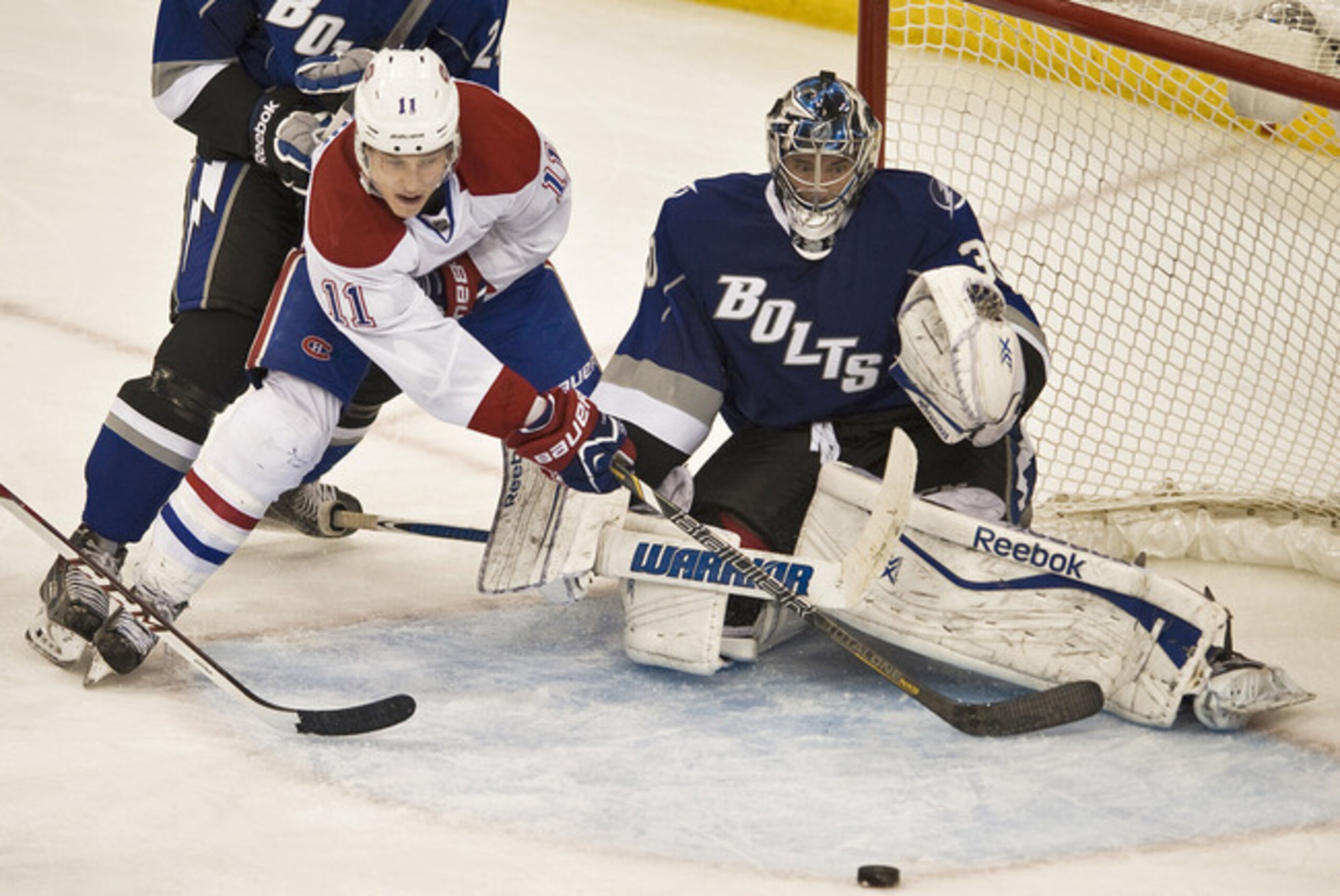 Montreal Canadiens forward Brendan Gallagher and Bishop.