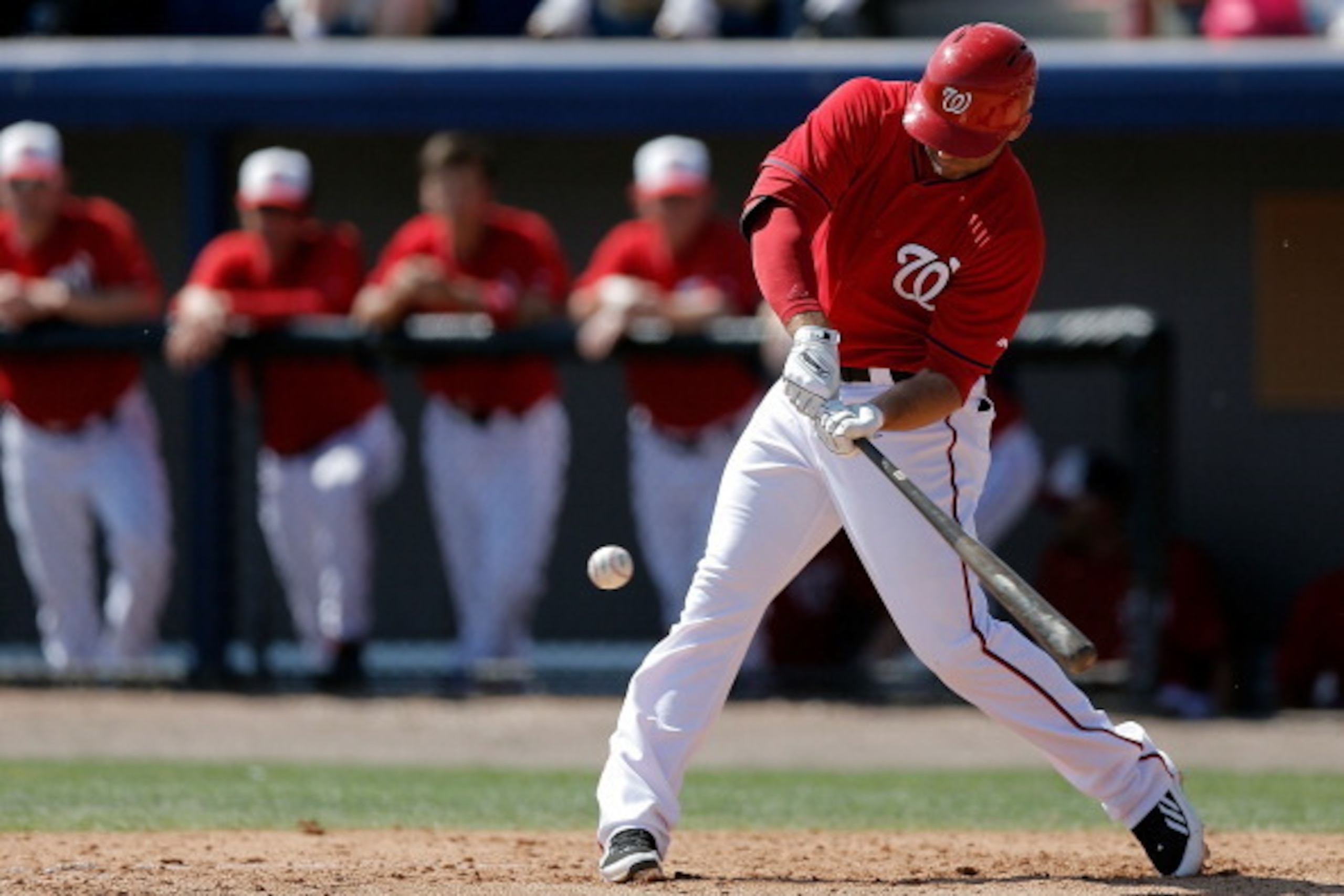 Danny Espinosa spent his Spring Training working on becoming a better gap hitter.