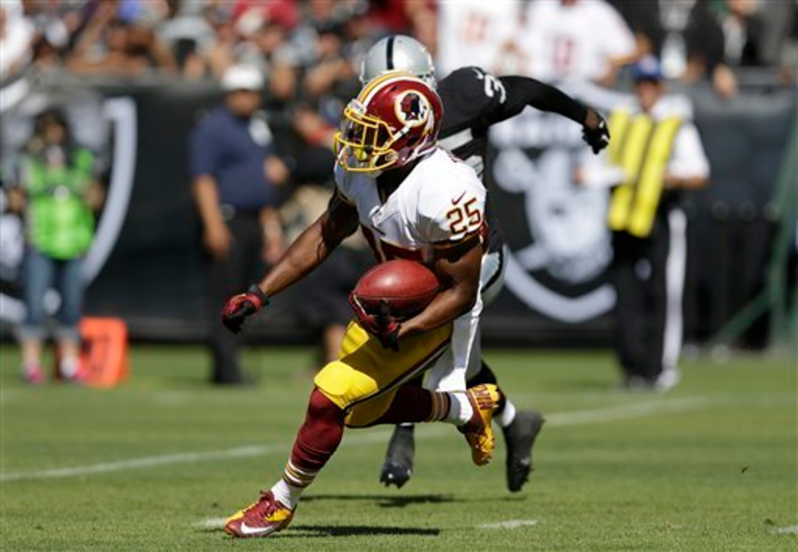 Chris Thompson is an exciting player who also can't seem to stay on the field.