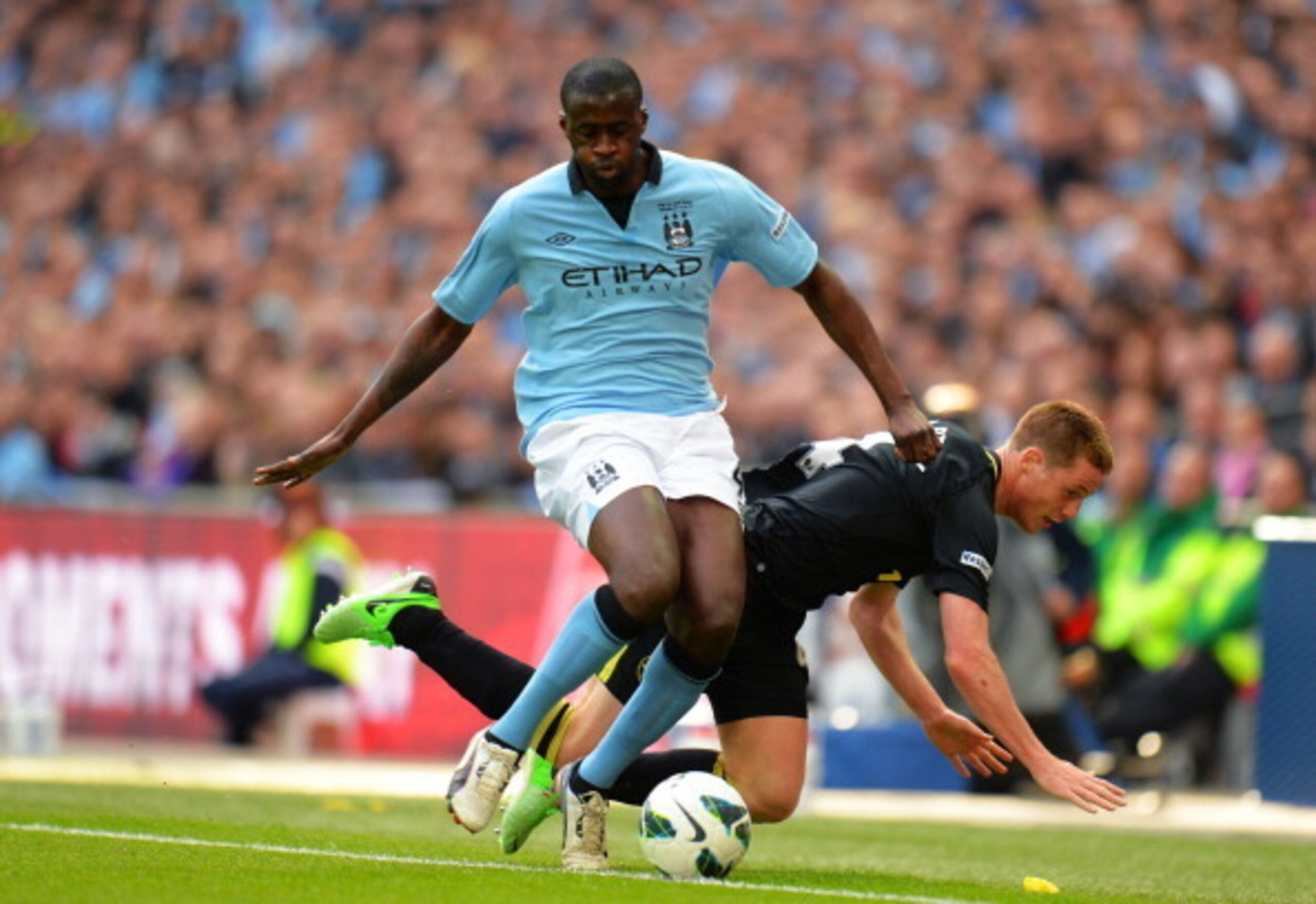 If only Yaya had pushed a few more Latics over in the 2013 FA Cup final.