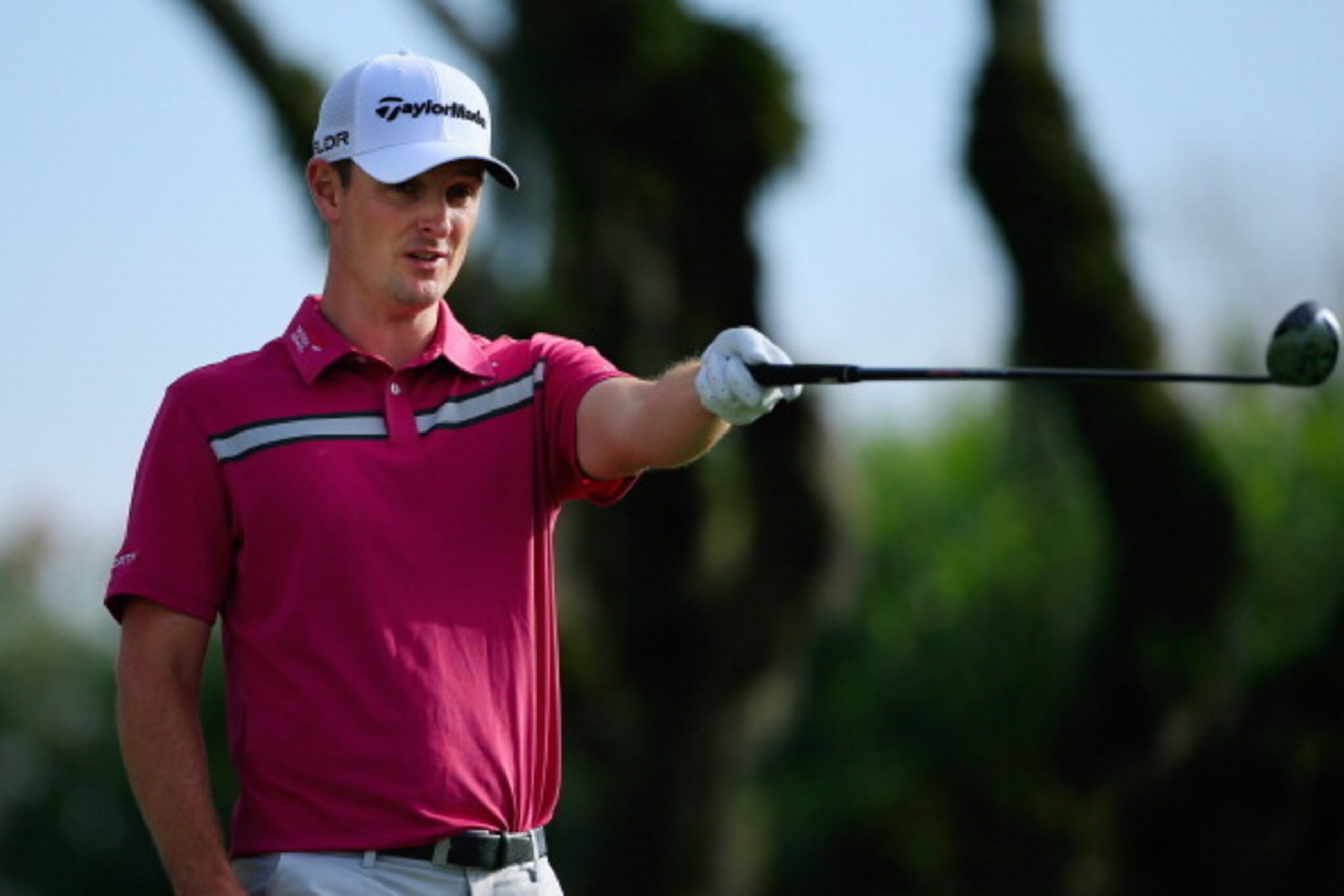 Justin Rose has been considerably hampered by tendinitis in his shoulder.