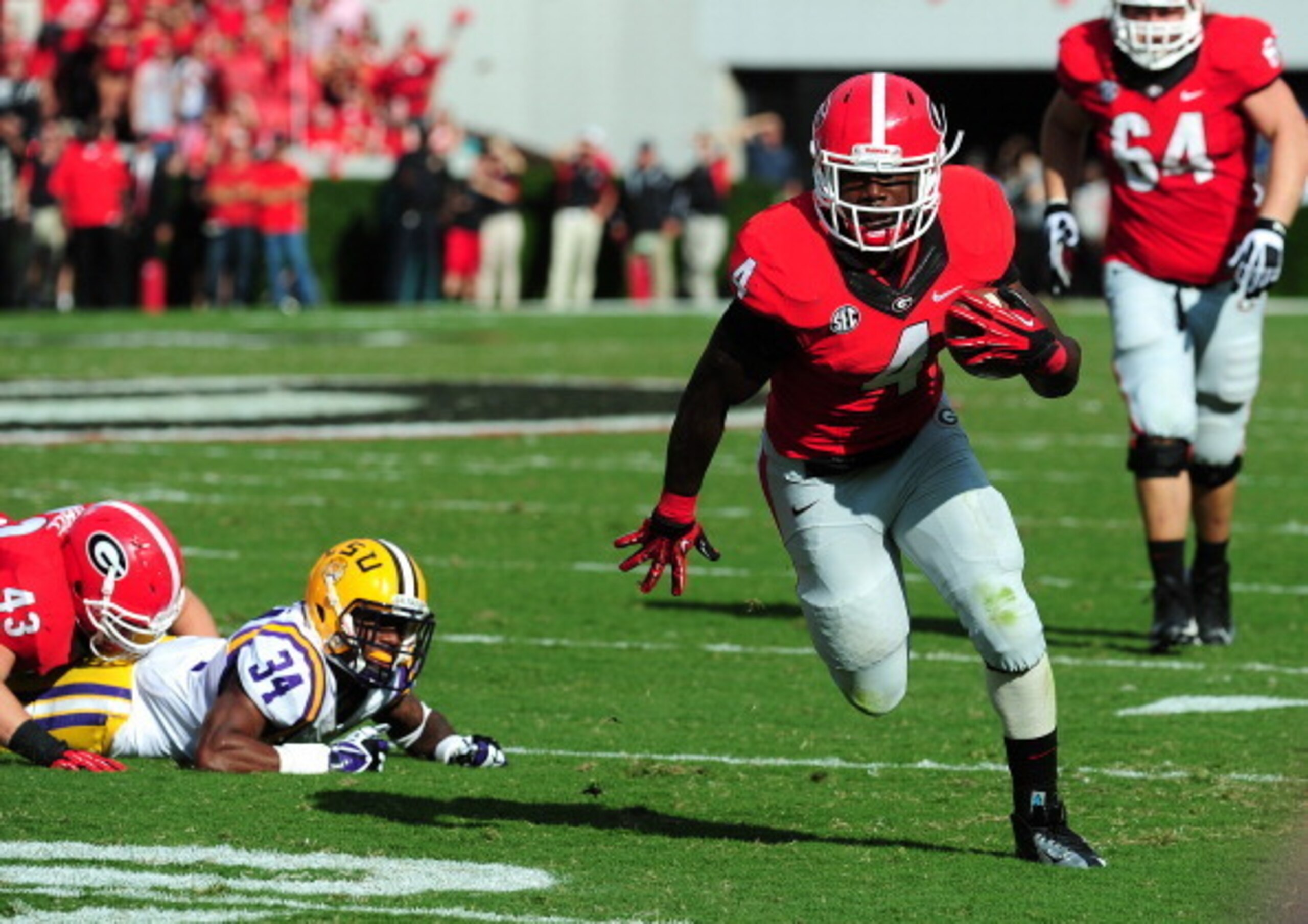 Keith Marshall is among college football's best tailbacks when healthy.