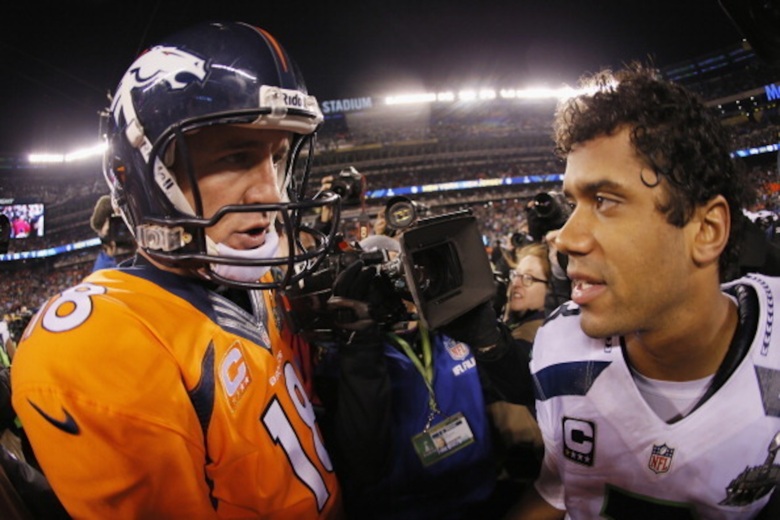 The 49ers will have to play both Super Bowl teams in 2014.