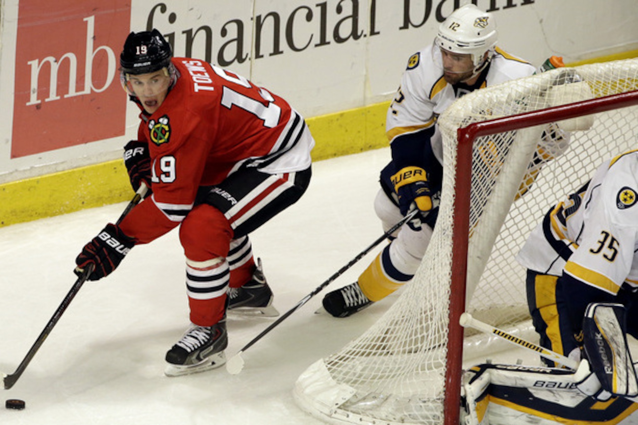 Captain Jonathan Toews will miss the remainder of the regular season.