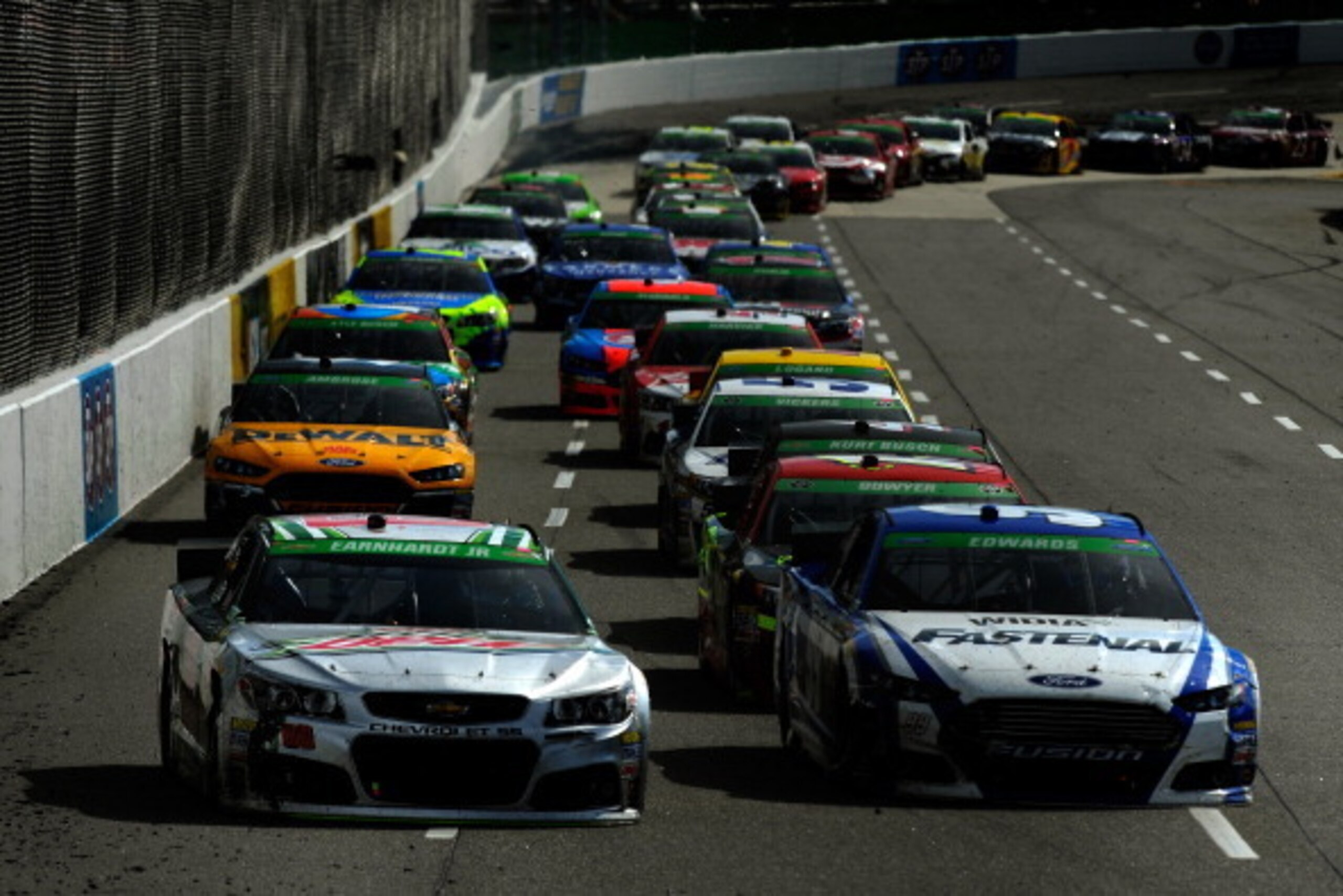 The field is crowded at the top of the latest Bleacher Report NASCAR driver rankings.