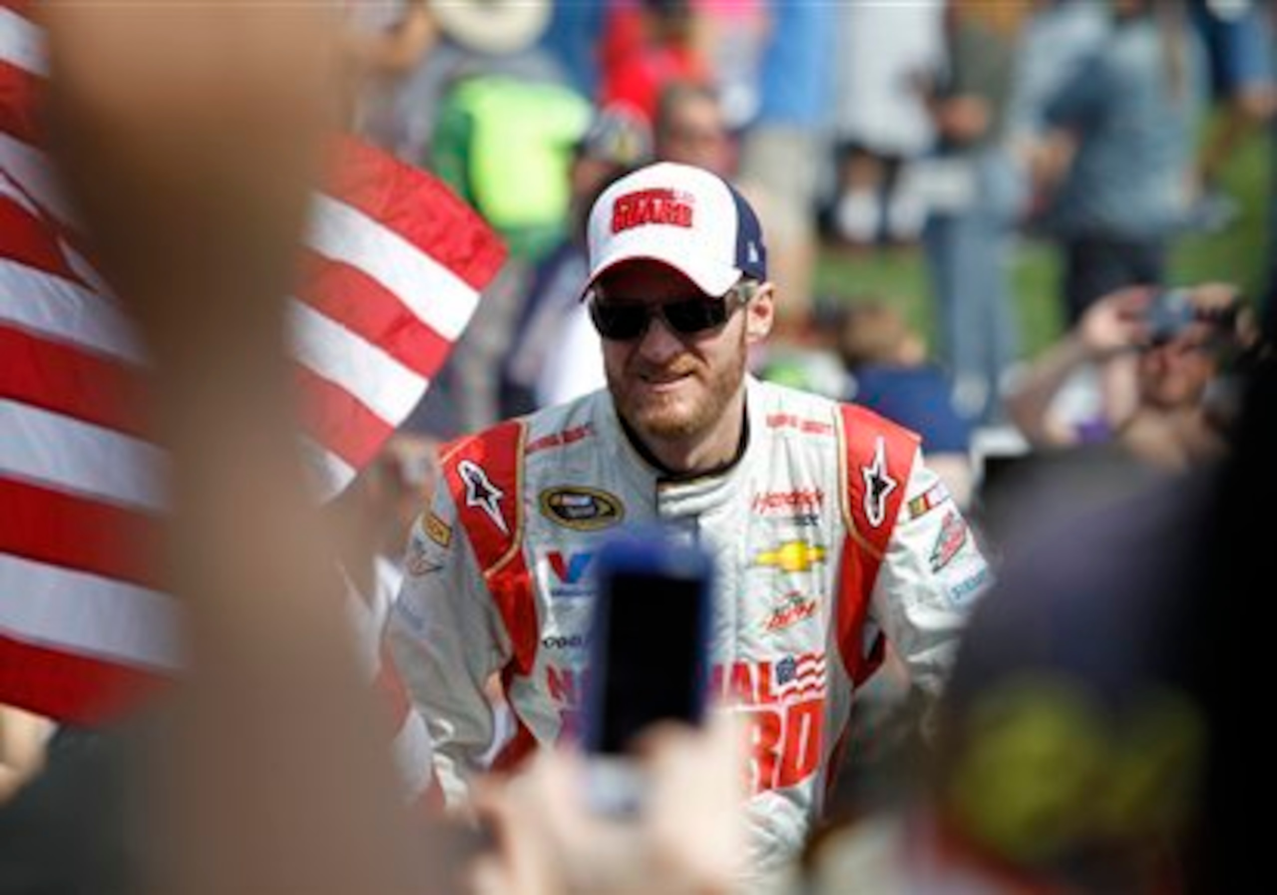 Dale Earnhardt Jr. continues to lead the way in the Sprint Cup Series this season.