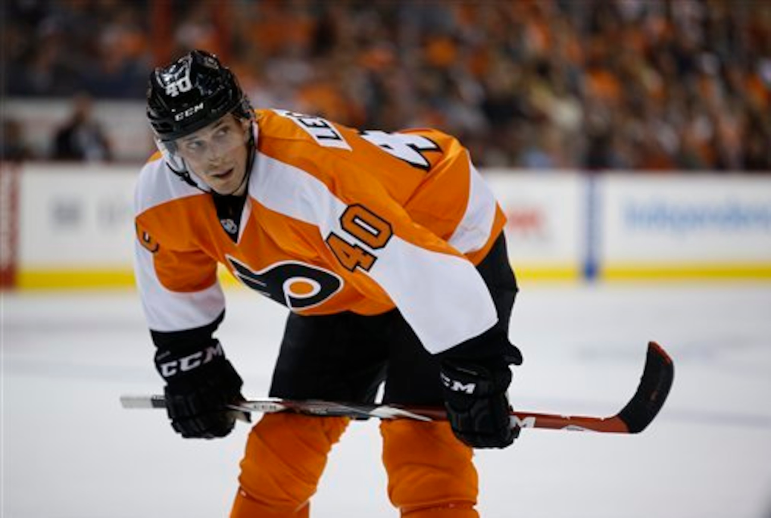 Vincent Lecavalier has been dropped to the fourth line.