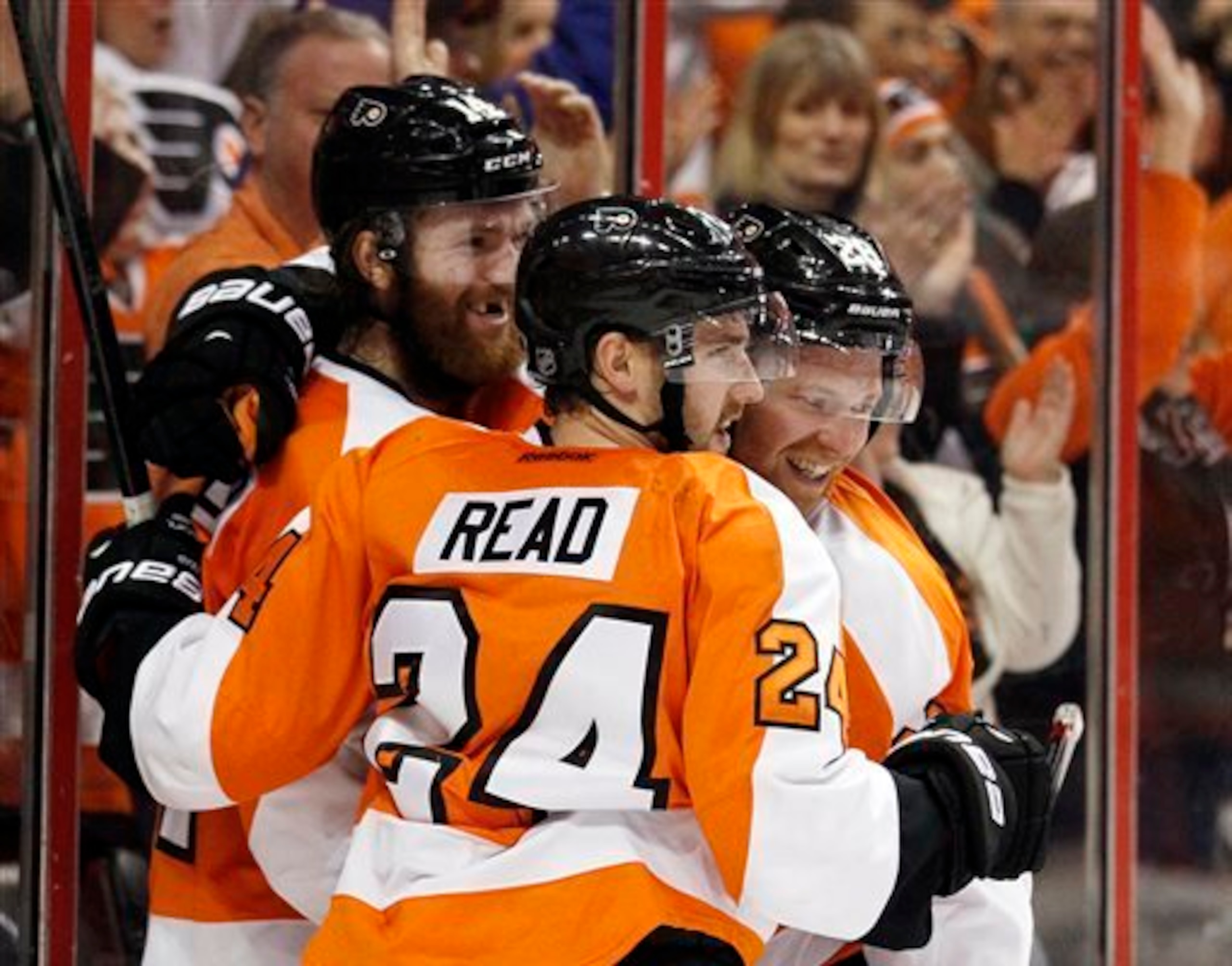 The Flyers recovered from a slow start to become contenders.
