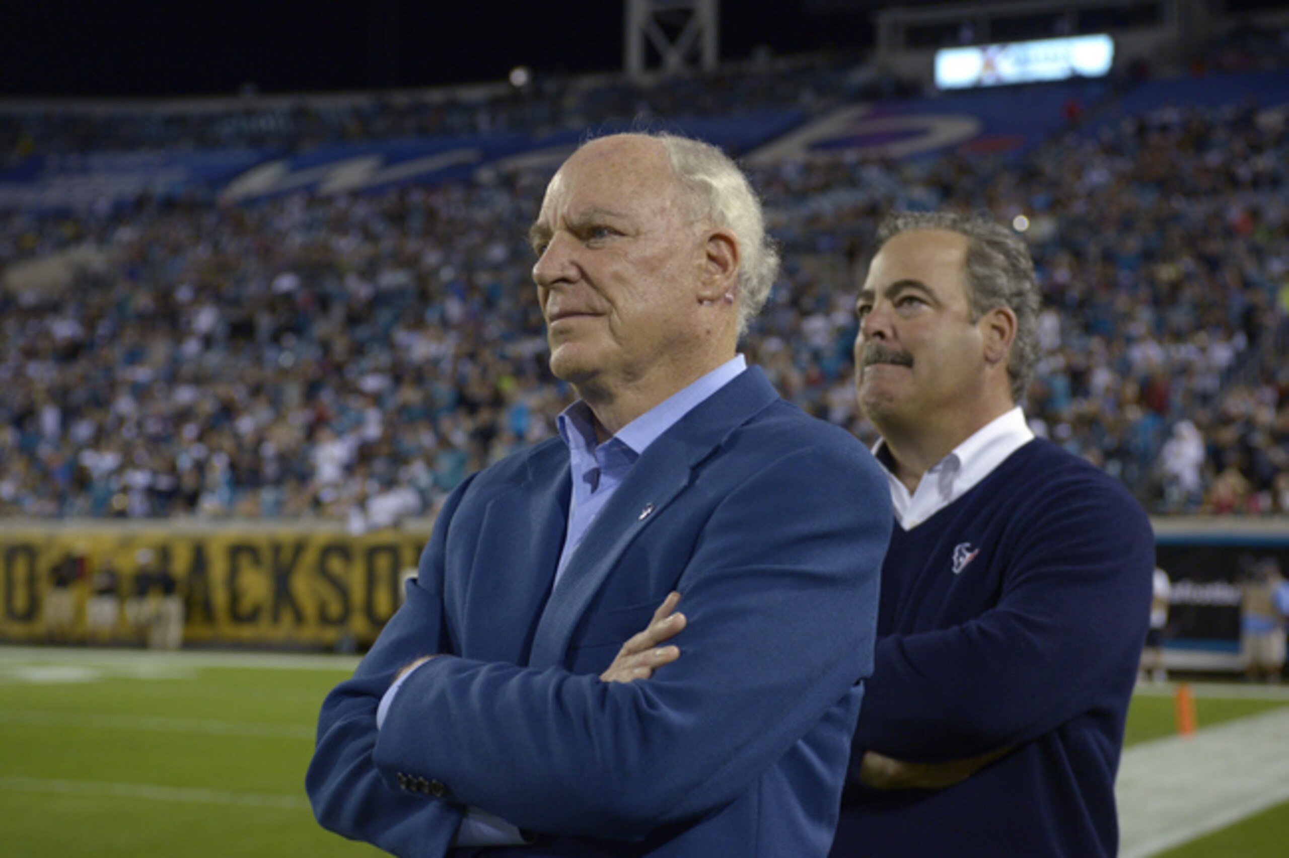 Bob with son Cal McNair